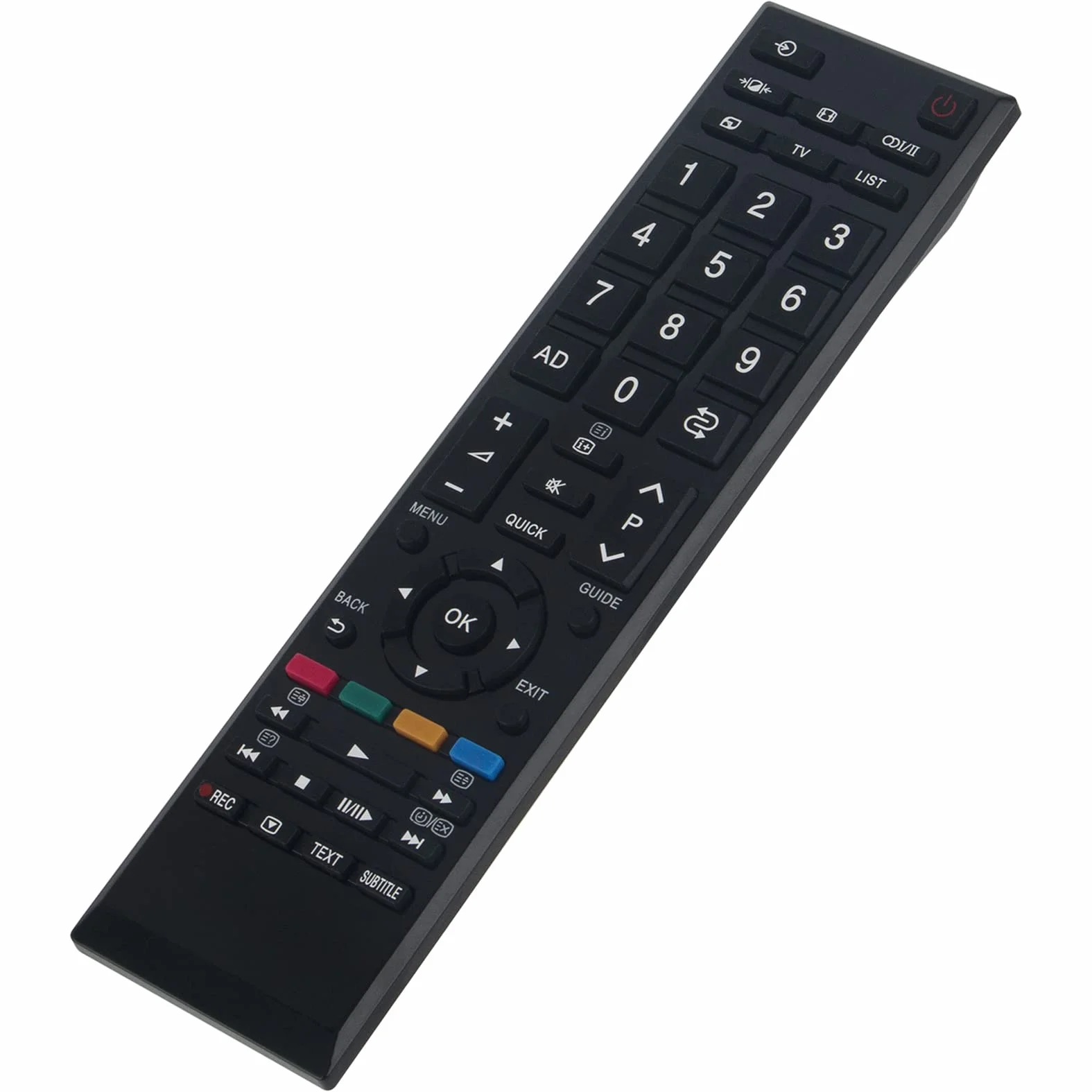 ALLIMITY CT 90420 Pilot Zamienny Pasujący do Toshiba LED Smart TV CT-90420 32RL938 32RL933G 32RL938F 32RL938G 32RL939G 32SL970G 40RL933 40RL938 40RL938F 40RL958B 40SL970G