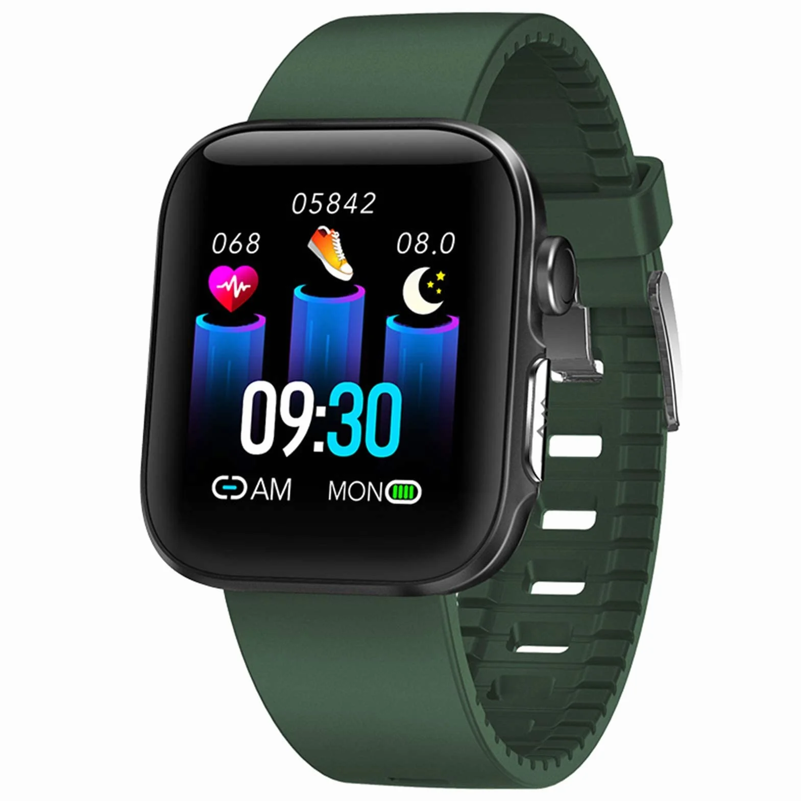 Inteligentny zegarek na telefony z systemem Android i iOS Inteligentne zegarki dla mężczyzn Inteligentny zegarek z monitorem tętna i ciśnienia krwi Zegarek fitness Wodoodporny Rejestrator snu