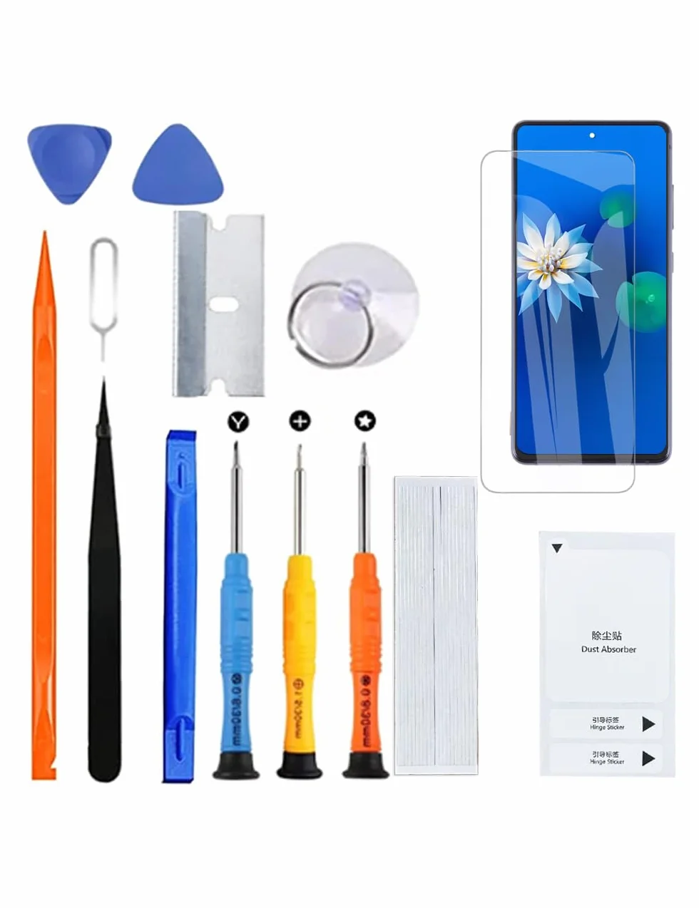 H&LYCYJ Wyświetlacz do Samsung Galaxy S20 FE 4G/5G/2022 TFT G780F G780F/DSM G780G LCD ekran zamienny zestaw montażowy (czarny z ramką, bez odcisków palców