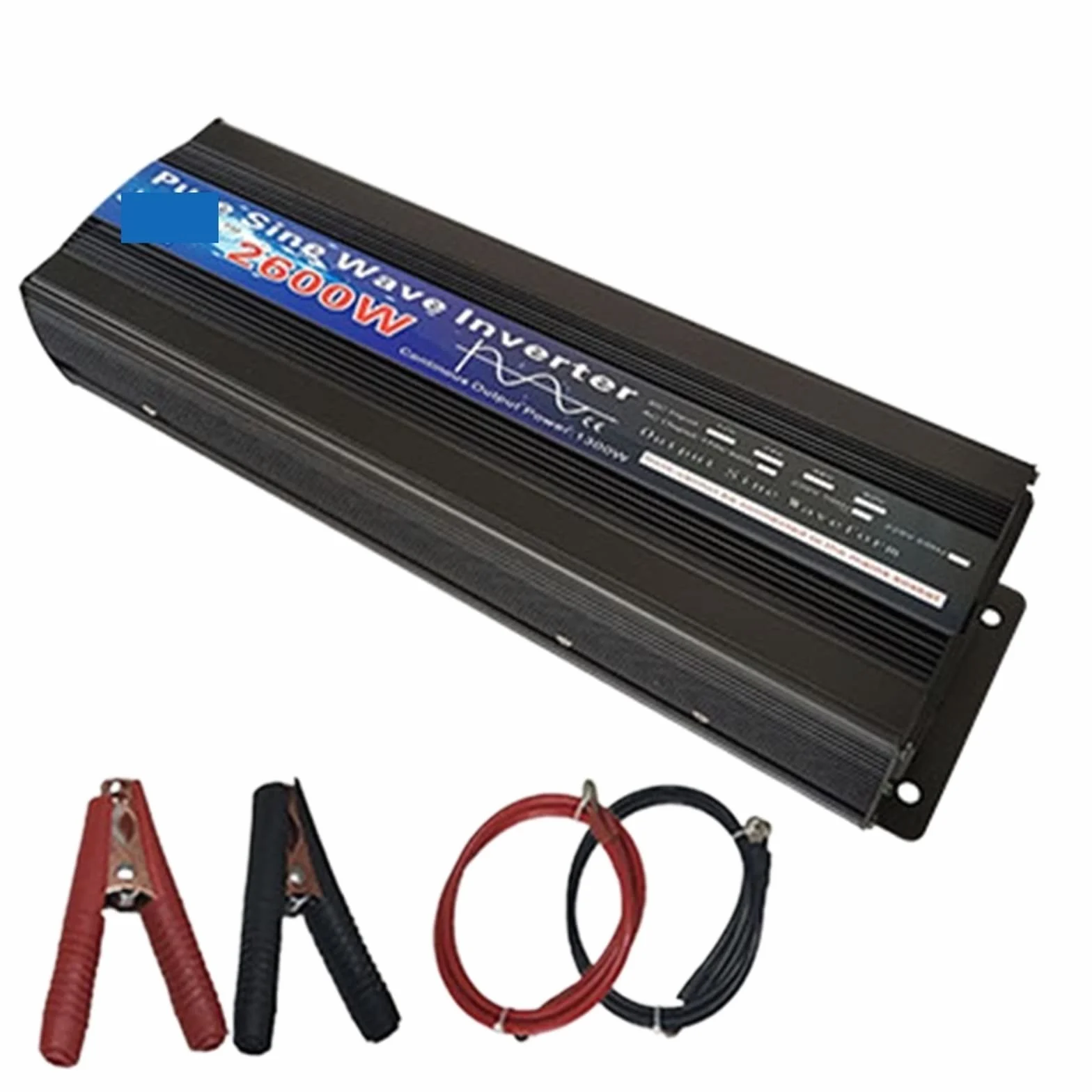 Falownik z czystą sinusoidą, Przetwornica czystej fali sinusoidalnej 1000W 1600W 2000W DC 12V / 24V 50Hz 60Hz przetwornica napięcia domowy konwerter samochodowy energia słoneczna(2600W,12V)