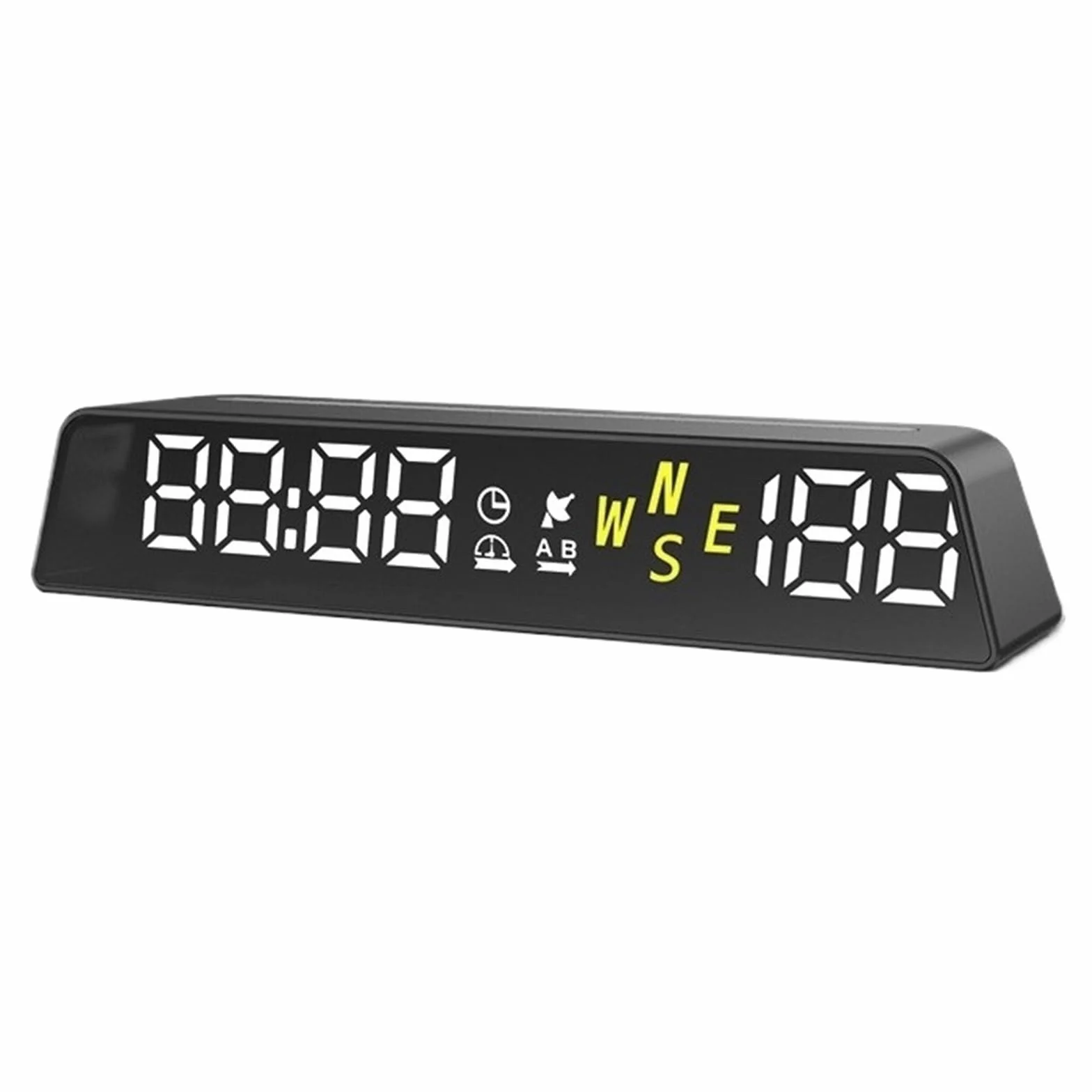 H500G GPS HUD Wyświetlacz Head Up Inteligentny Cyfrowy Miernik Przypomnienia O Alarmie I Start Stop Z Samochodem Przyrząd Wielofunkcyjny(White- A)