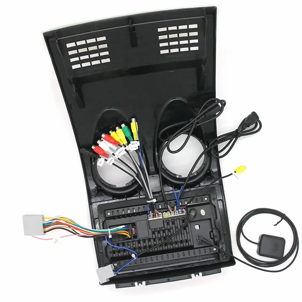 Asudaro Radio samochodowe 2+32G Nawigacja GPS Wi-Fi, 9-calowy ekran dotykowy Nawigacja GPS Samochód Kompatybilny z J10 2007-2016 8227L-DEMO 1024 * 600 Kamera z czterema światłami nawigacja samochodowa
