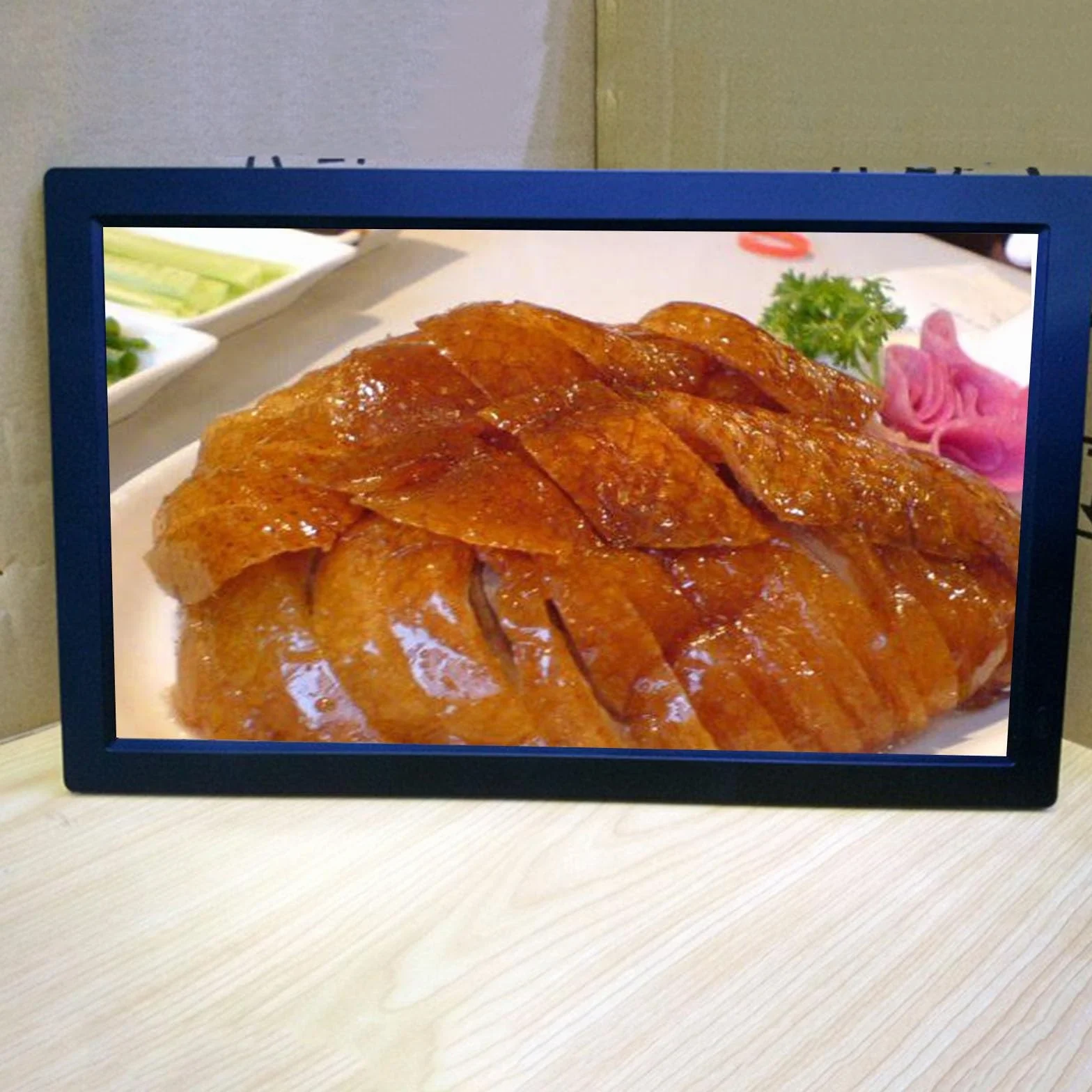 22-calowy przenośny wyświetlacz IPS o wysokiej rozdzielczości 1080P, interfejs HDMI, elektroniczny odtwarzacz albumów fotograficznych, urządzenie reklamowe, smukły i przenośny, do użytku domowego i