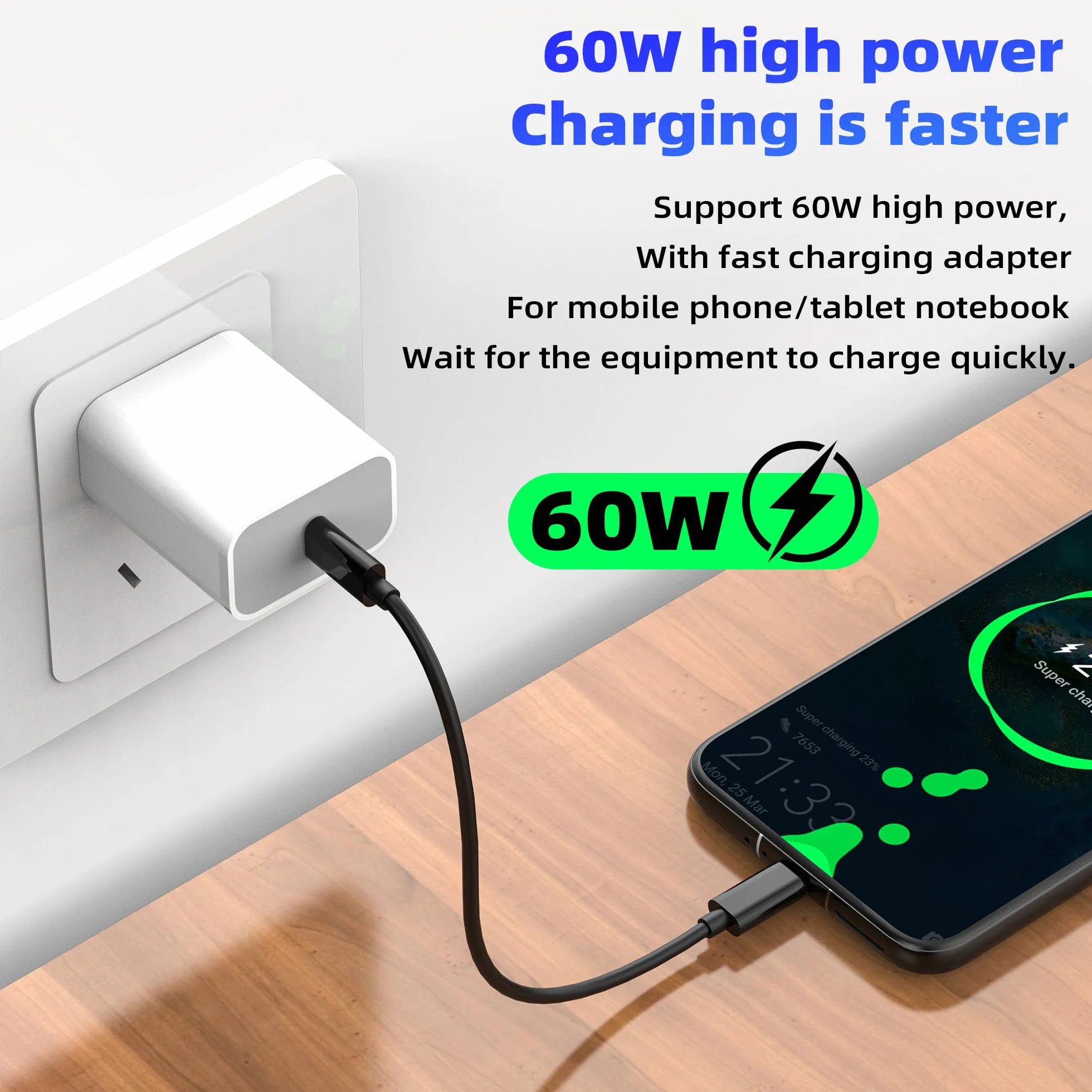Torba USB C Bagsmart Box Micro do iPhone 17 16 15 14 13 Pro Max Lightning kabel do ładowania