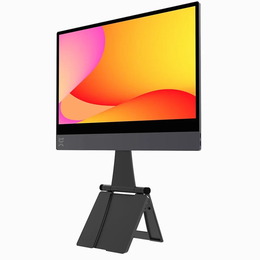 espresso Displays 15 + ergonomiczny stojak magnetyczny, ultracienki przenośny monitor premium 1080p z łącznością USB-C, ergonomiczna konfiguracja do pracy, podróży i kompatybilność z wieloma