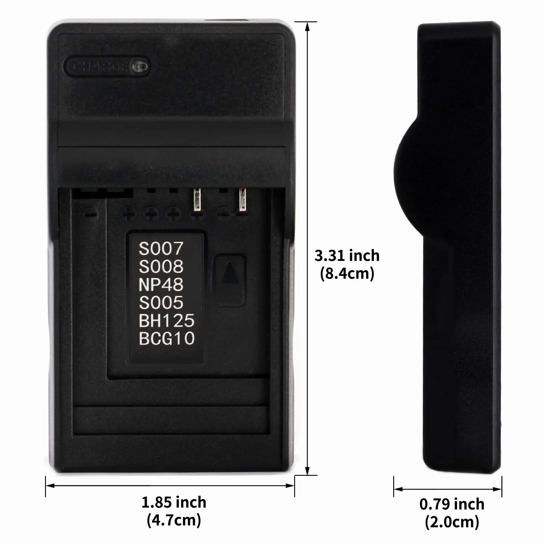 Norifon DMW-BCG10 USB Ładowarka do Panasonic Lumix DMC-TZ10, DMC-TZ20, DMC-TZ22, DMC-TZ6, DMC-TZ7, DMC-TZ8, DMC-ZR1, DMC-ZR3, DMC-ZS1, DMC-ZS3, DMC-ZS5, DMC-ZS7, DMC-ZX1, DMC-ZX3 Aparat i nie tylko