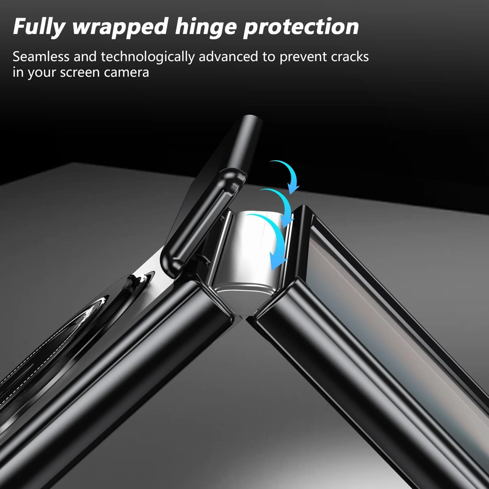 Cienkie etui do Samsung Galaxy Z Flip 8, pierścień powlekany na zamek błyskawiczny, magnetyczny ochraniacz ekranu, fioletowy, Flip 8