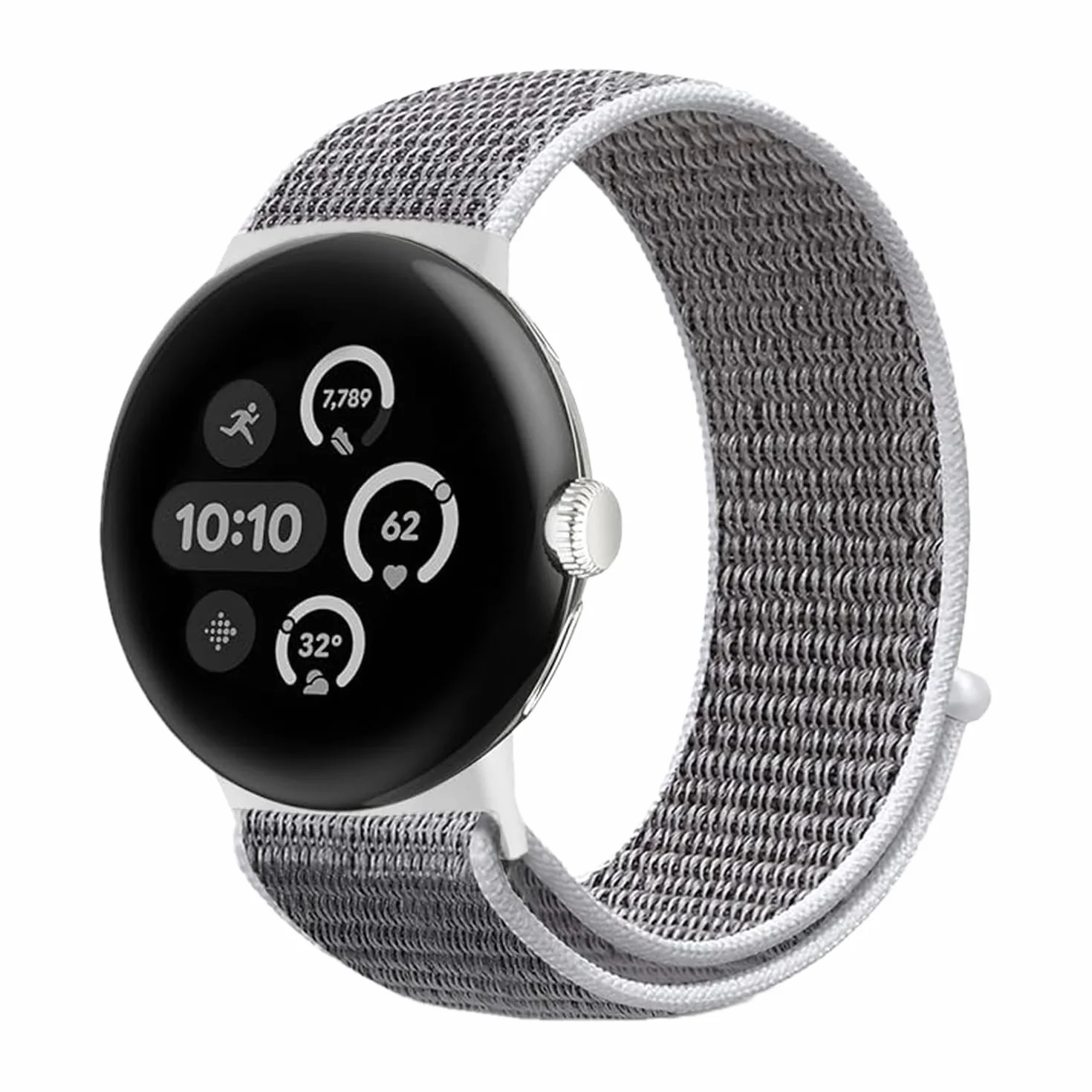 Pleciony nylonowy pasek sportowy do Google Pixel Watch 4/3/2/1 41 mm