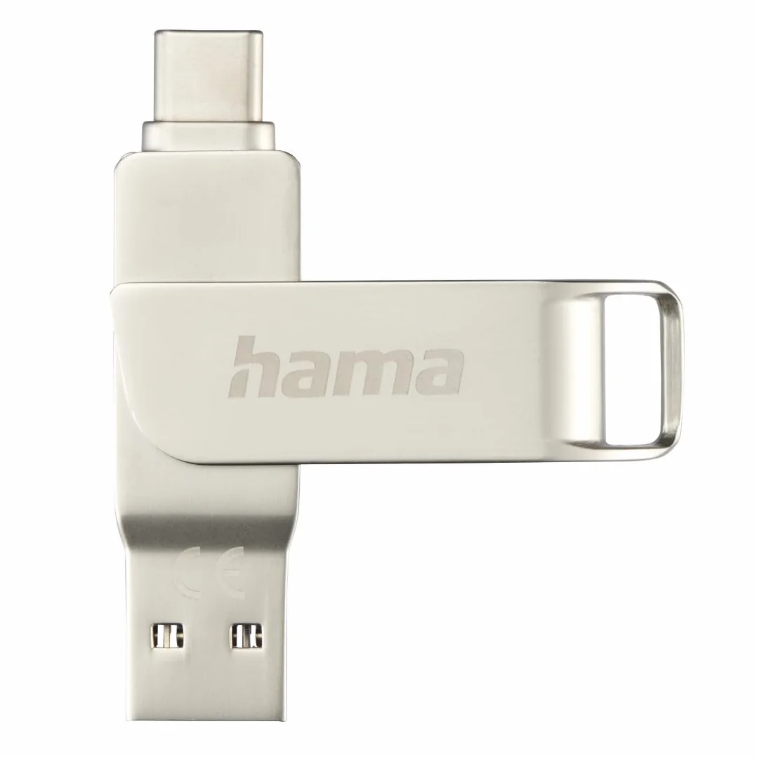 Hama Płyta szybkiego zwalniania statywów Gamma, gwint 1/4", srebrna