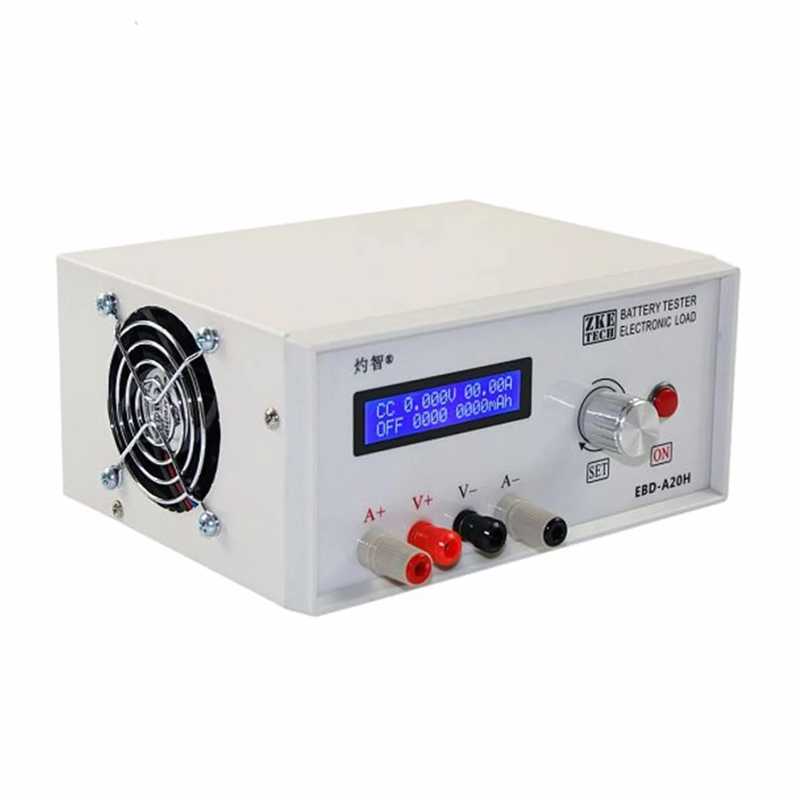 EBD-A20H. Ładowanie elektroniczne Pojemność baterii Zasilanie Zasilanie Tester Urządzenie Urządzenie Rozładowanie Miernik Dodnik do testowania baterii