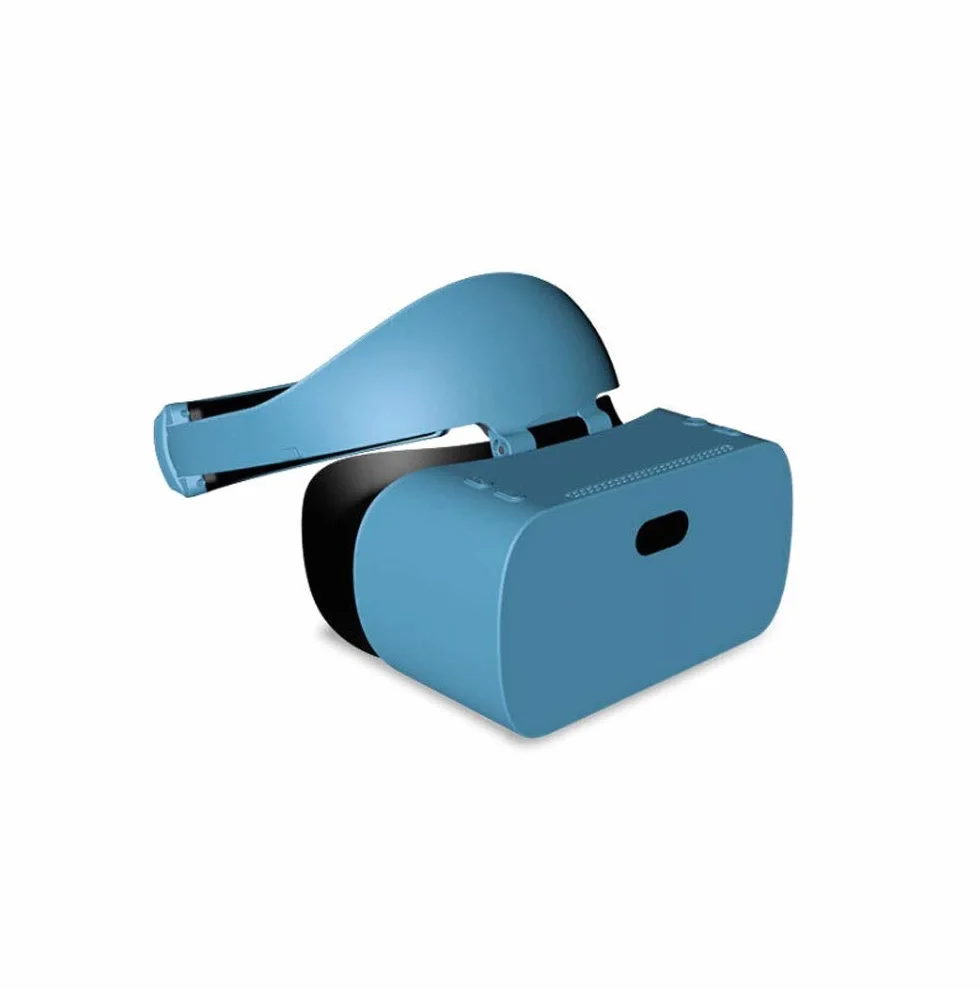 Zestaw słuchawkowy VR - uniwersalne gogle do rzeczywistości wirtualnej dla dzieci i dorosłych z miękkimi i wygodnymi nowymi okularami 3D VR All-in-One VR