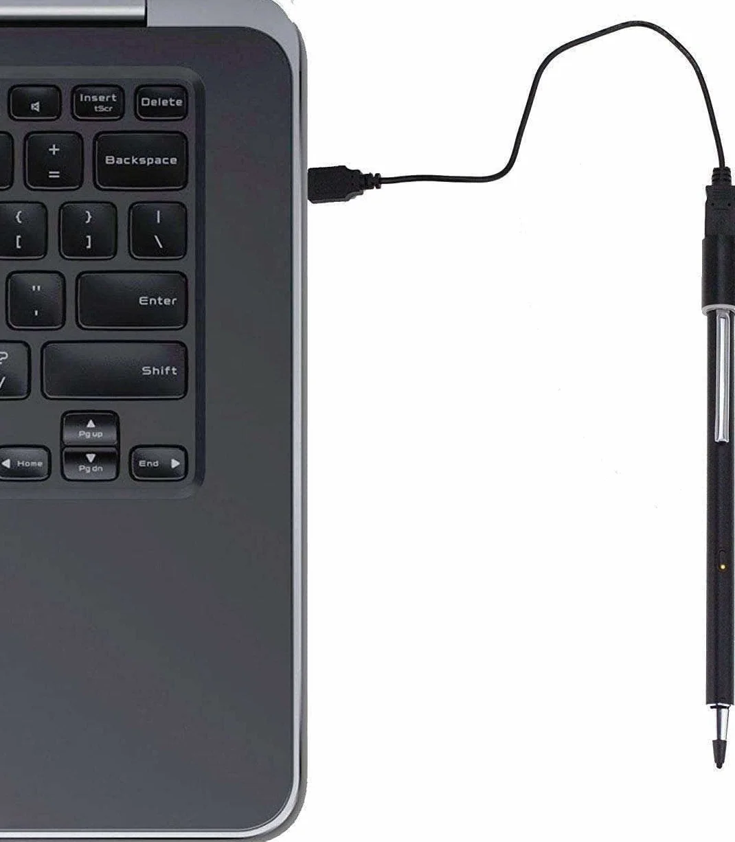 Navitech Czarne pióro cyfrowe z ma?? ko?cówk? - kompatybilne z MSI Summit E14 Evo - A12M 14" Laptop