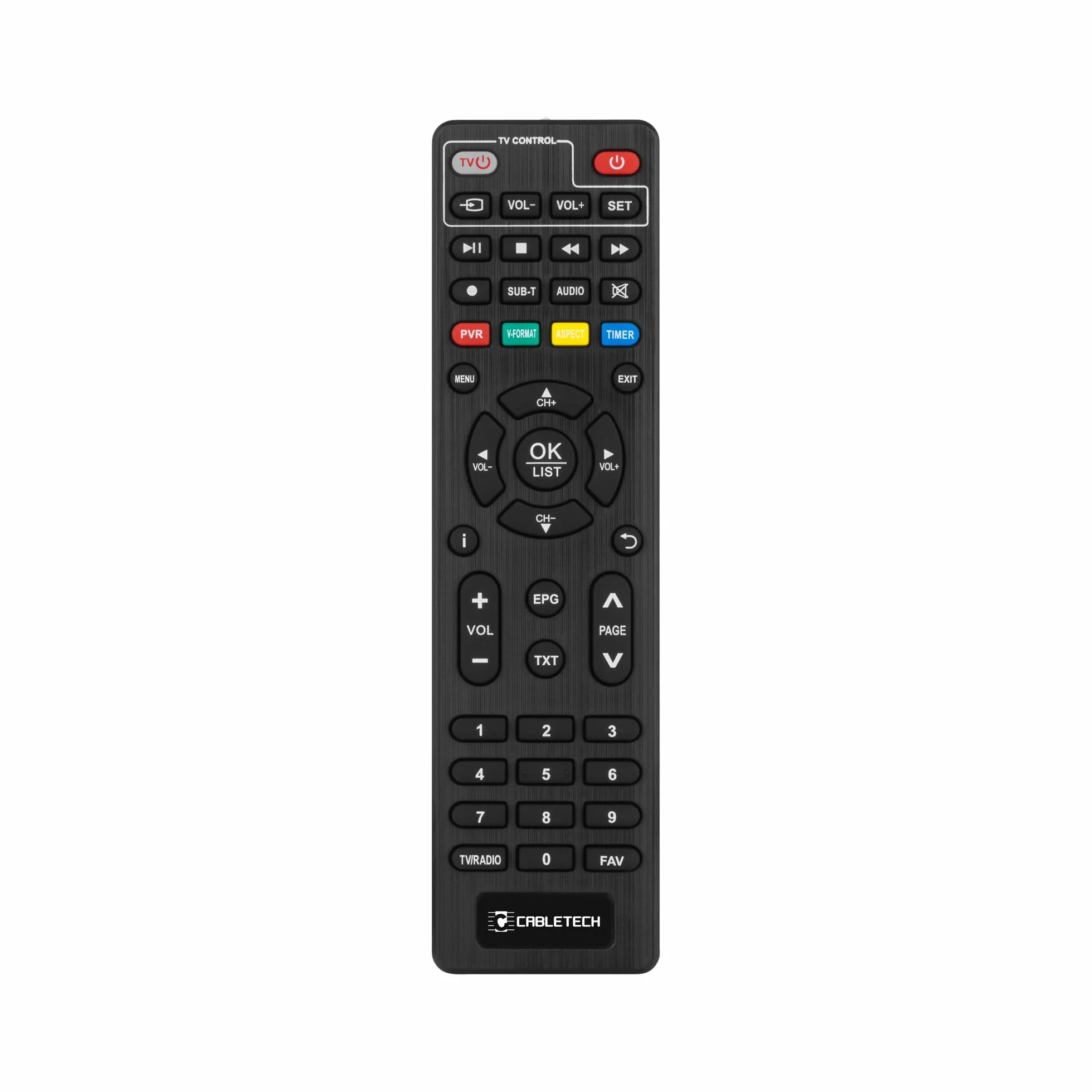 Cabletech Tuner DVB-T2 HEVC H.265 1920x1080 RAM 512 MB DDR3