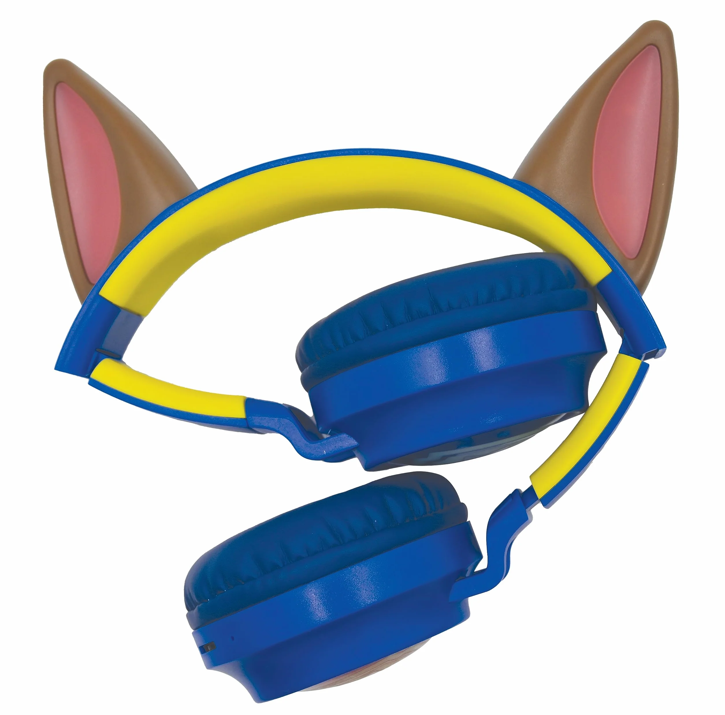 Lexibook, Psi Patrol, Słuchawki Bluetooth, HPBT015PA | Uszy Chase'a, efekty świetlne, limit 85 dB, składane, akumulator