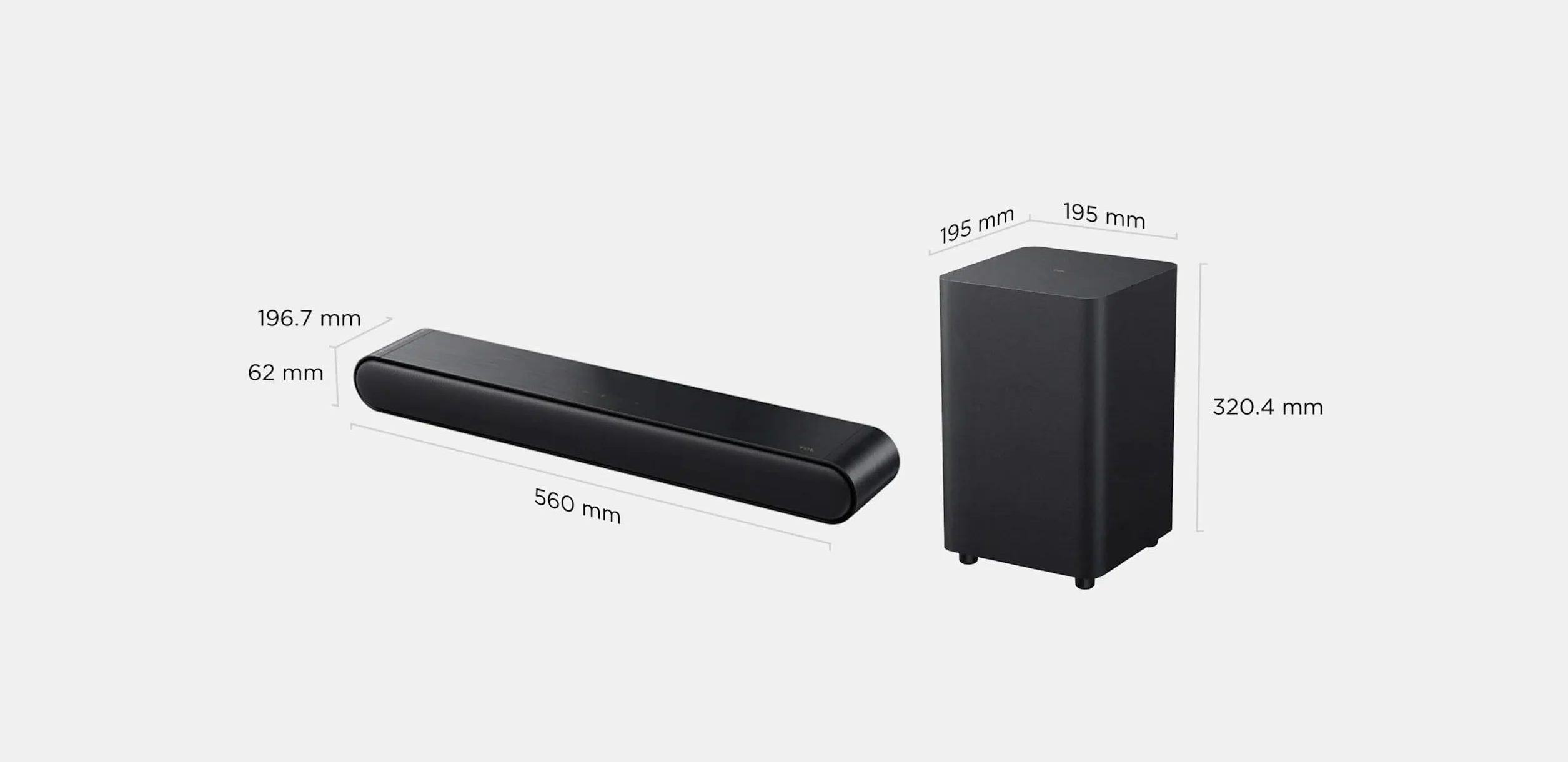 Tcl S642WE Soundbar, Czarny, 200 W