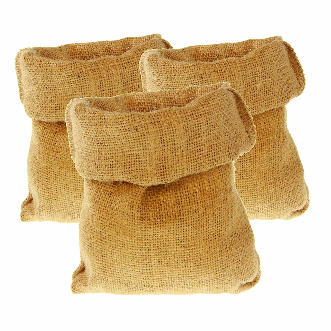 GARDENIX® Worek jutowy Uniwersalny 3 sztuki (50 cm x 55 cm | 180g/m²), włókno naturalne, 100% juta, wytrzymały