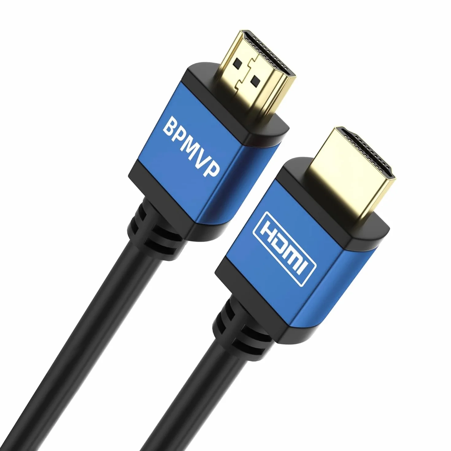 BPMVP Kabel HDMI 4K, 4,57 m, Ultra HD, High Speed, 4K60Hz, HDMI 2.0, obsługuje 4K, 2160P, 1080P, 3D, Ethernet i Audio Return (ARC), HDR, przepustowość 18 Gbit/s, HDCP2.2