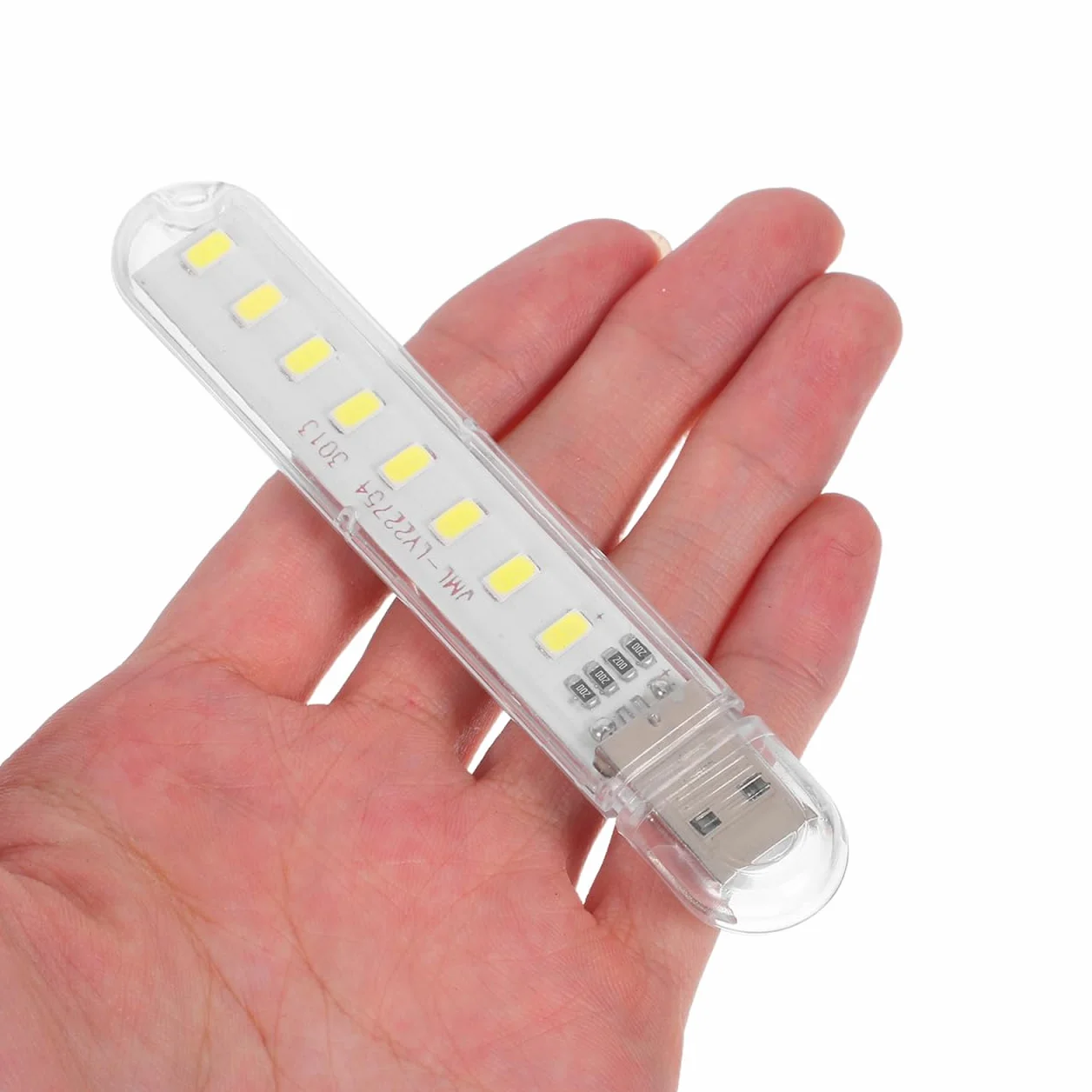 Mini lampka do czytania USB LED 4 sztuki przenośna ściemniana lampa stołowa
