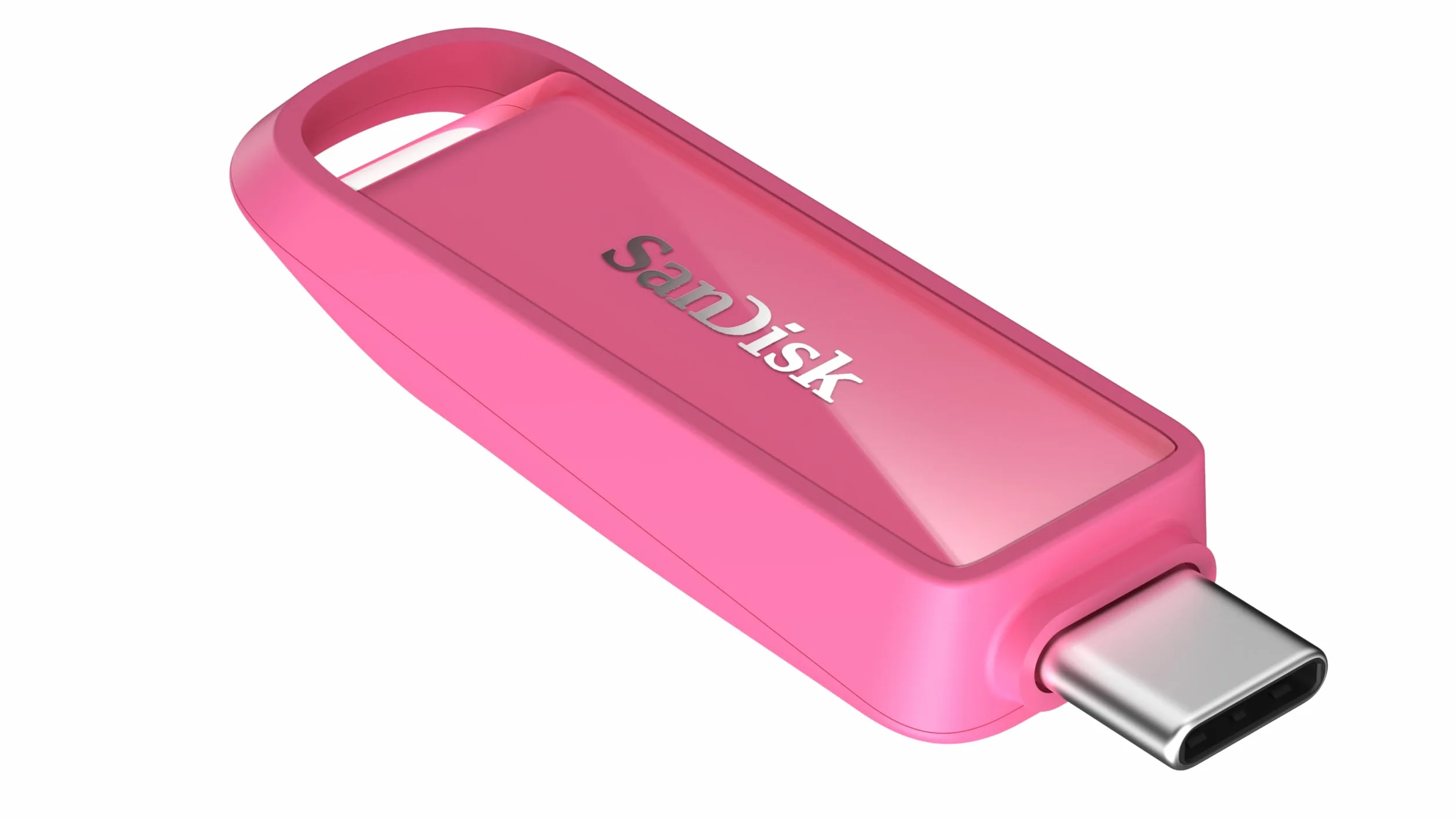SanDisk Phone Drive z USB Type-C 1 TB (do telefonu, do smartfonów, tabletów i komputerów, prędkością 150 MB/s, Wykonuj automatyczne kopie, Dzięki odzyskiwaniu) - Seastar Pink