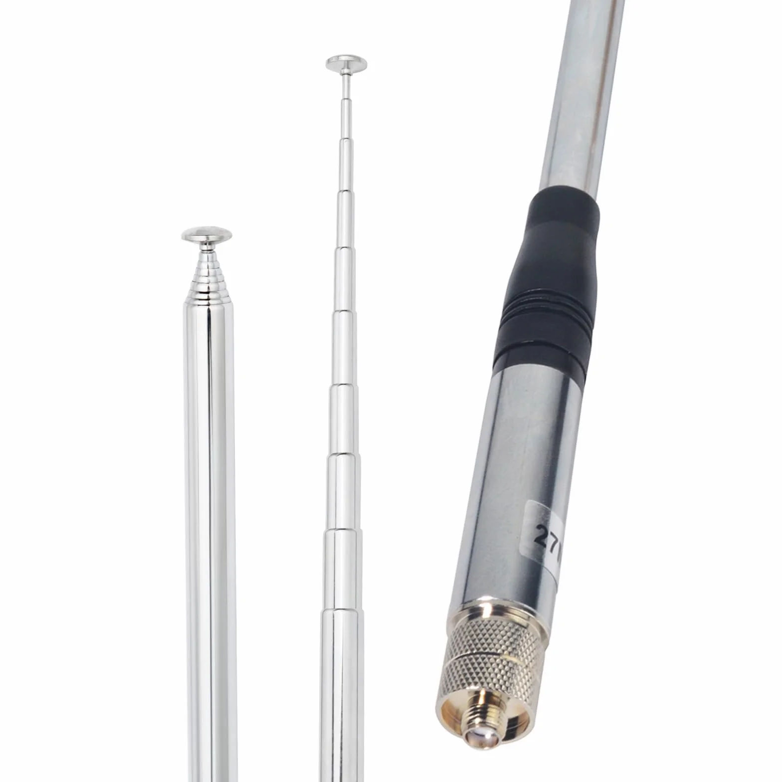 HYS Antena radiowa CB 27Mhz SMA Female teleskopowa 130 cm