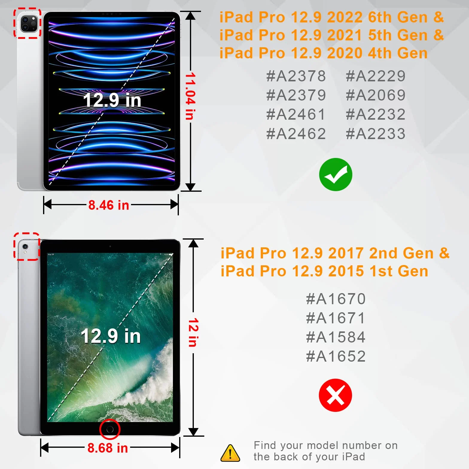FINTIE Hybrydowe etui kompatybilne z iPadem Pro 32.8 cm (2022/2021/2020/2018, 6., 5., 4., 3. generacji), odporne na wstrząsy, przezroczysta tylna obudowa z uchwytem na rysik, automatyczne