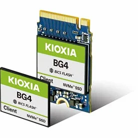 Kioxia BG4 256 GB SSD wewnętrzny NVMe PCIe M.2 22330 M.2 NVMe PCIe 3.0 x4 luzem KBG40ZNS256G