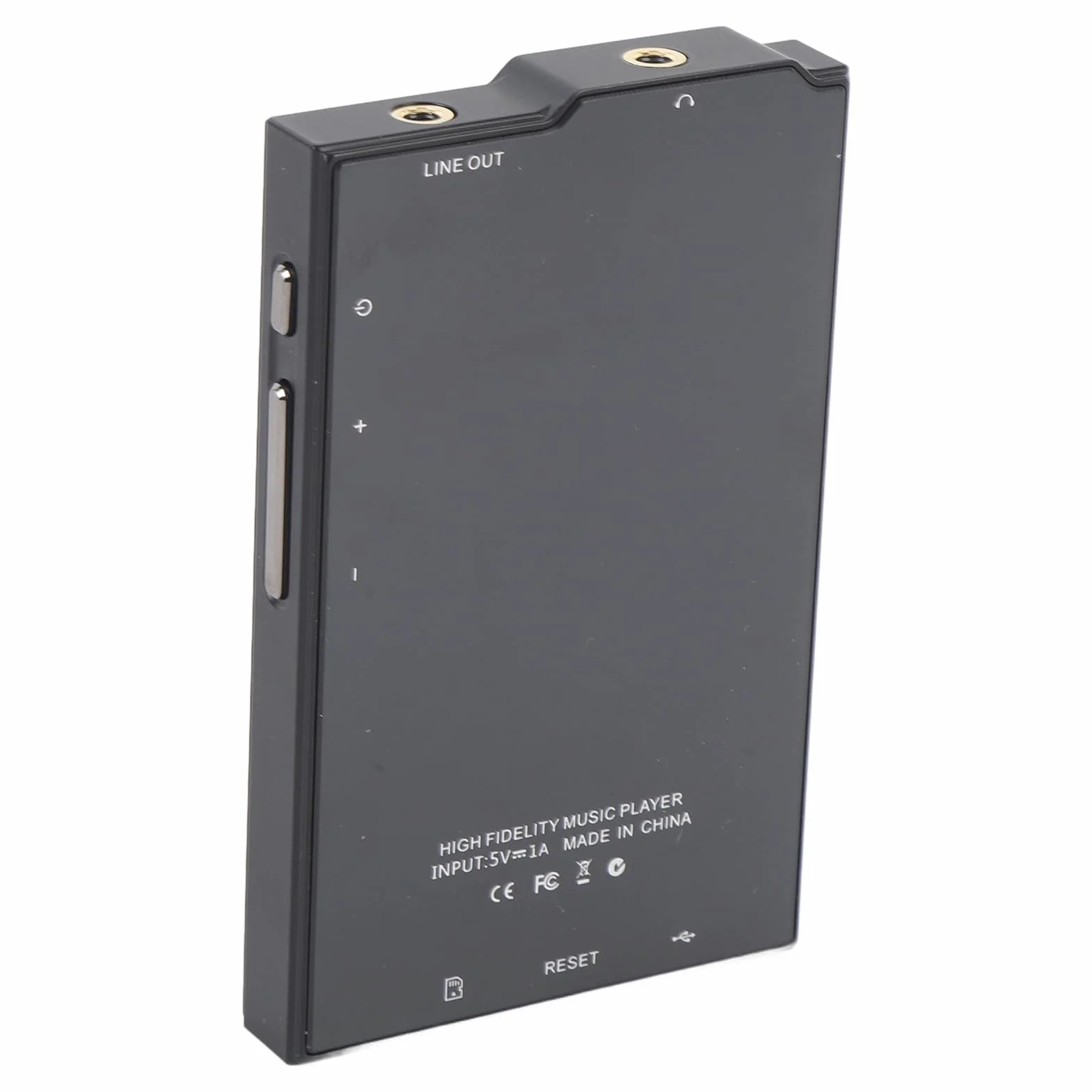 LICAEVEY Odtwarzacz MP3 HiFI z Bluetooth 5.3 | 2,4 "Display HD Portable Music Player | Bezprzestierny DSD FLAC Digital Audio Player | 16 GB + 256 GB Rozszerzalny pamięć