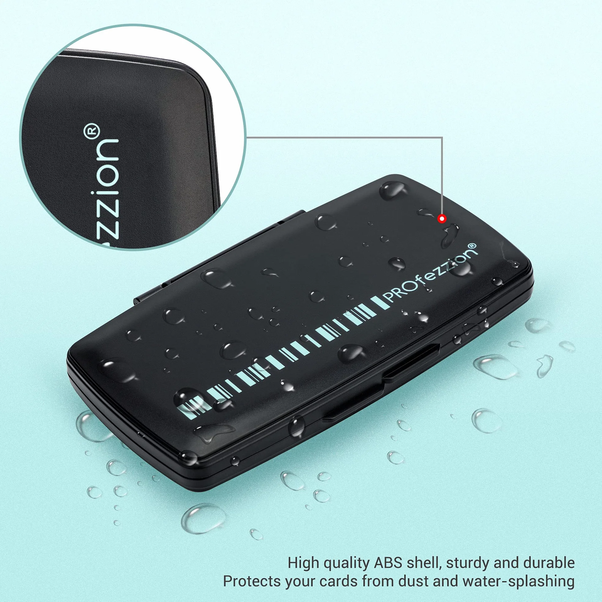 Etui na karty SD 72 przegródki na SD SDXC SDHC + 48 na Micro SD SDXC SDHC TF żółty
