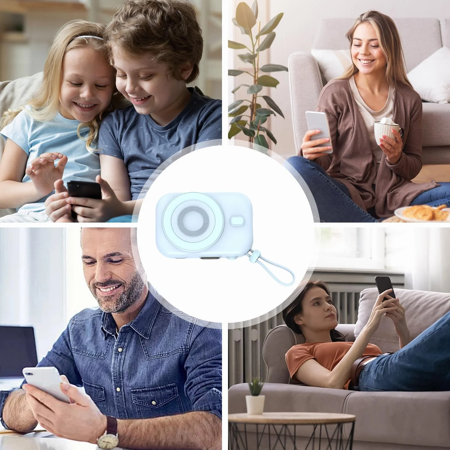 Przeno? ?adowarka magnetyczna, przeno?ny powerbank magnetyczny 10000 mAh | bateria powerbank do smartfona, smuk?a ?adowarka magnetyczna, zewn?trzny zestaw baterii do telefonu, rozwi?zanie do