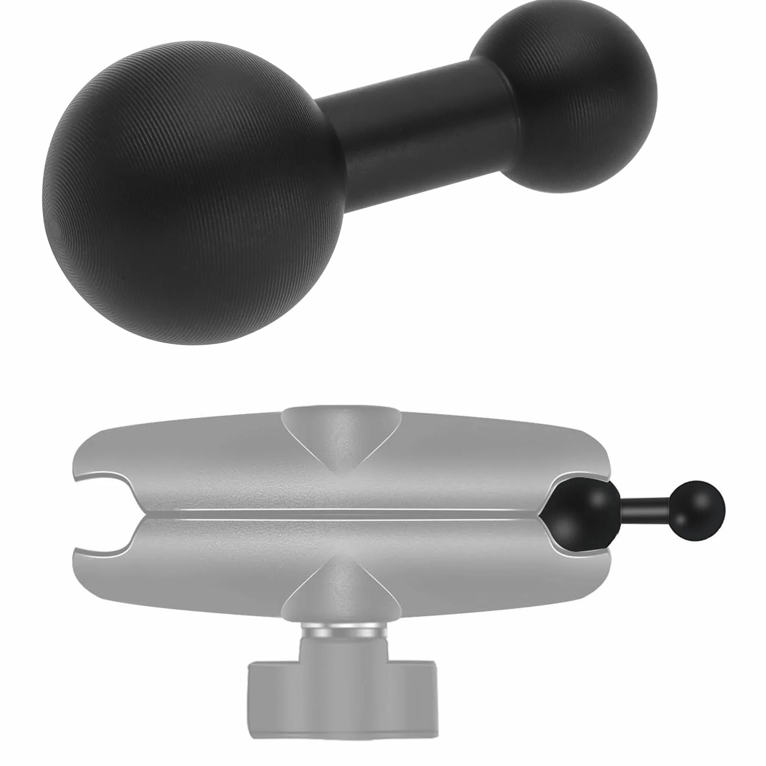 Adapter kulowy 25 mm na 17 mm do uchwytu RAM B podwójne ramię gniazdowe kompatybilne z Garmin