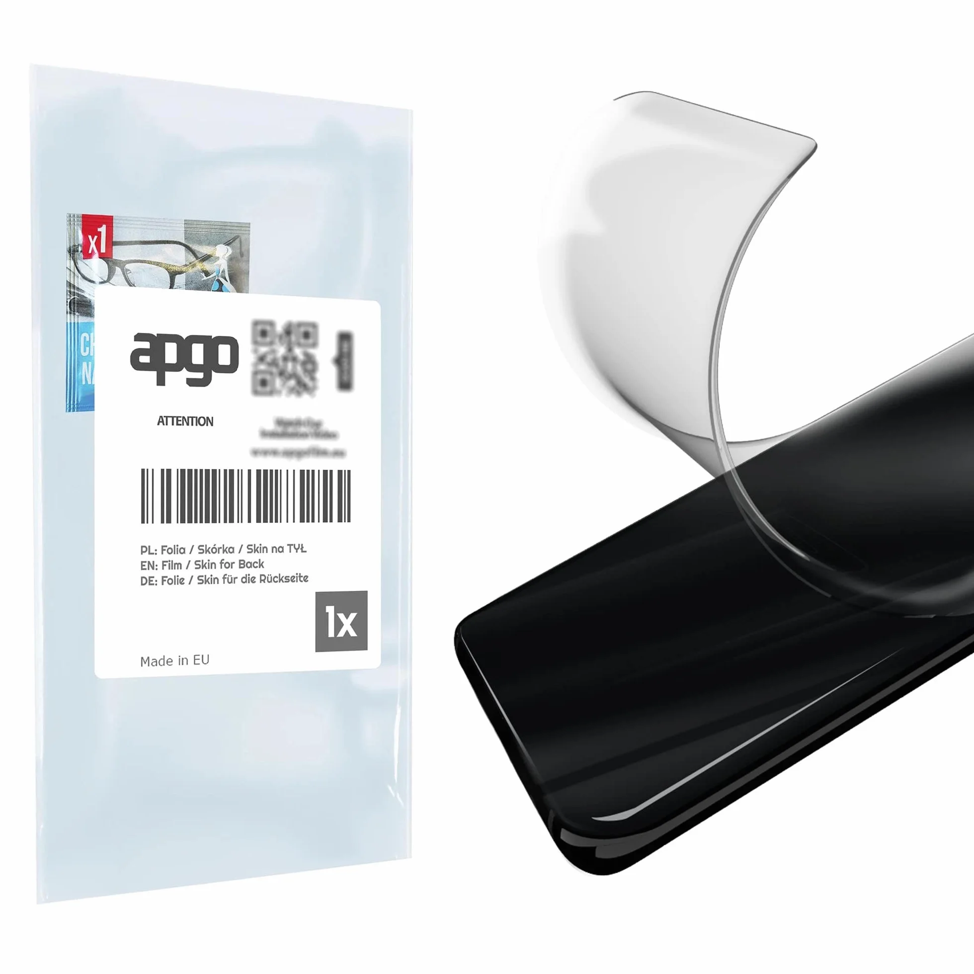 Folia hydrożelowa naklejka MATOWA na TYŁ do Apple Ipad Pro 11 2025 - apgo MATTE Protective Skin Sticker