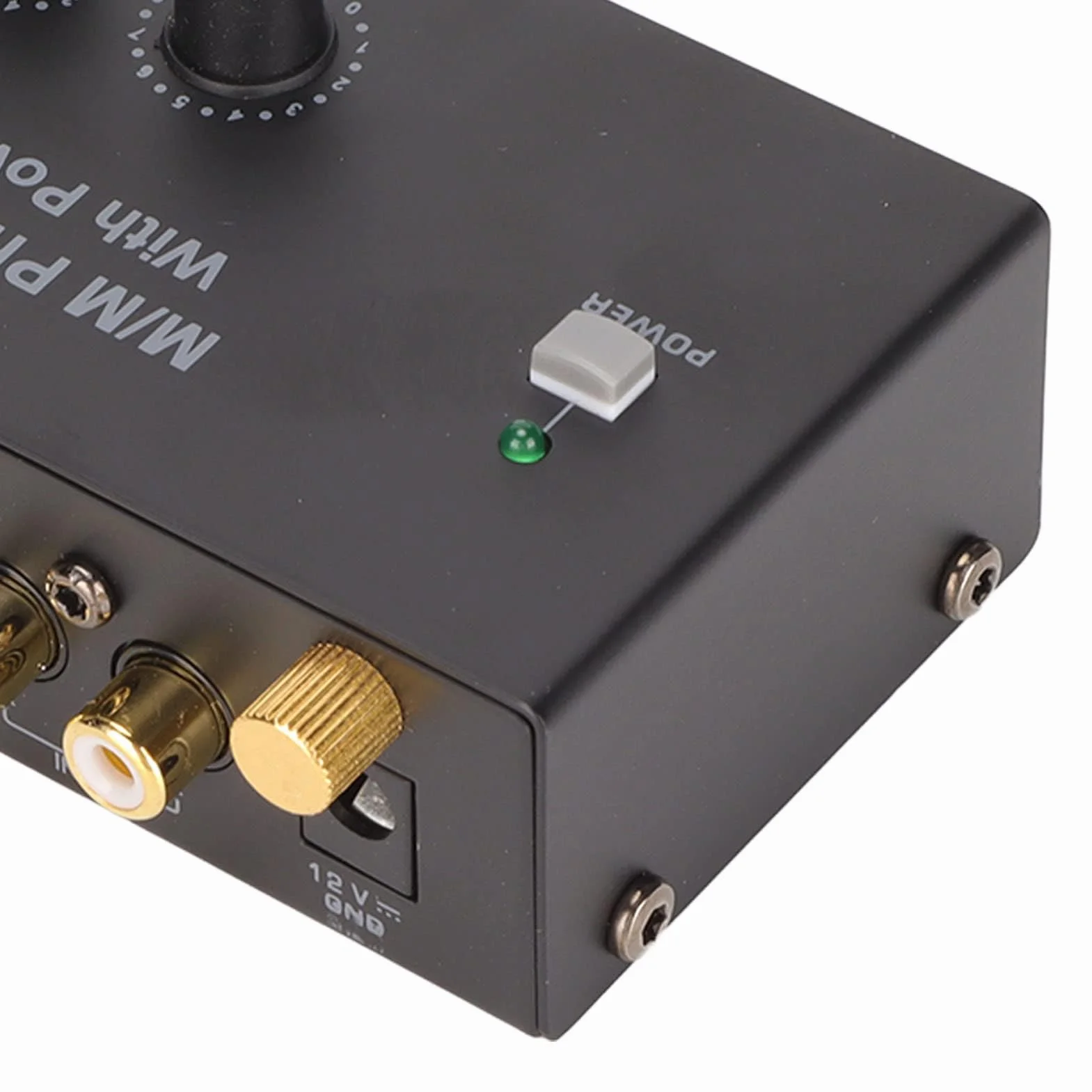 PP500P przedwzmacniacz gramofonowy, elektroniczny wzmacniacz audio stereo fonografu, wyjście wejściowe, przedwzmacniacz do gramofonu