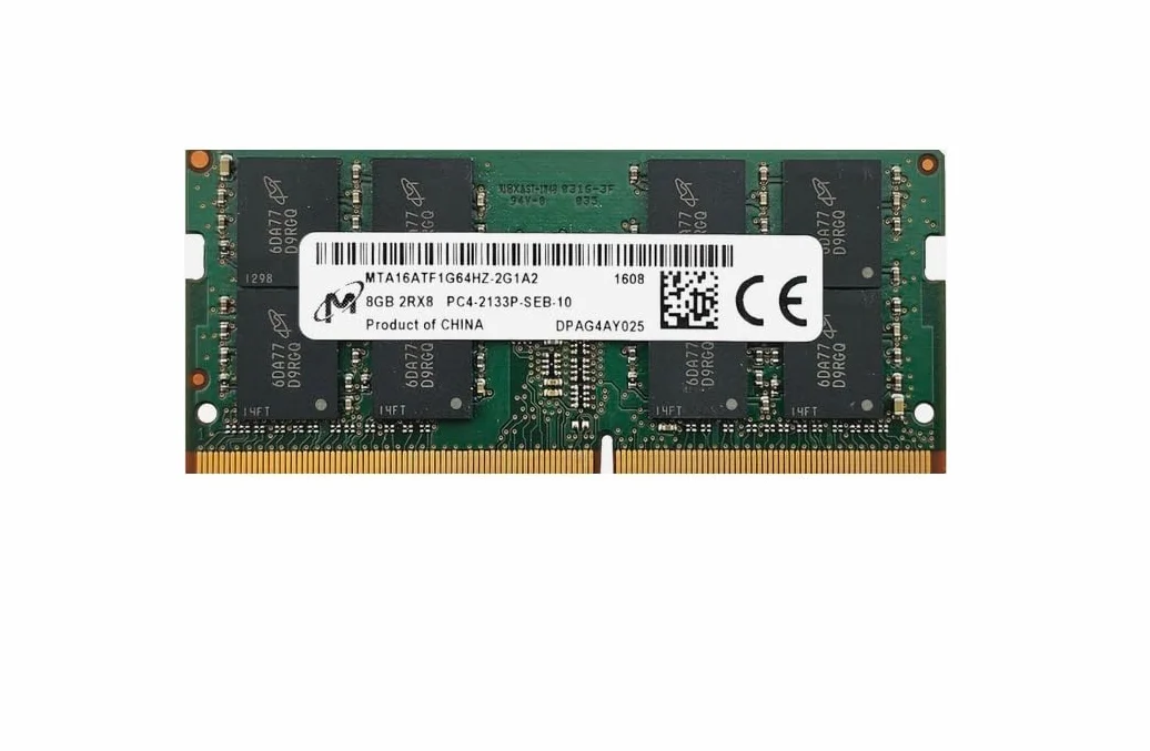 Micron Original 8 GB DDR4 2133MHz SO-DIMM Laptop RAM – PC4-17000 260-pin 1,2 V CL15 – P/N: MTA8ATF1G64HZ-2G1 / -2G1B1 – idealne dopasowanie – 10 lat