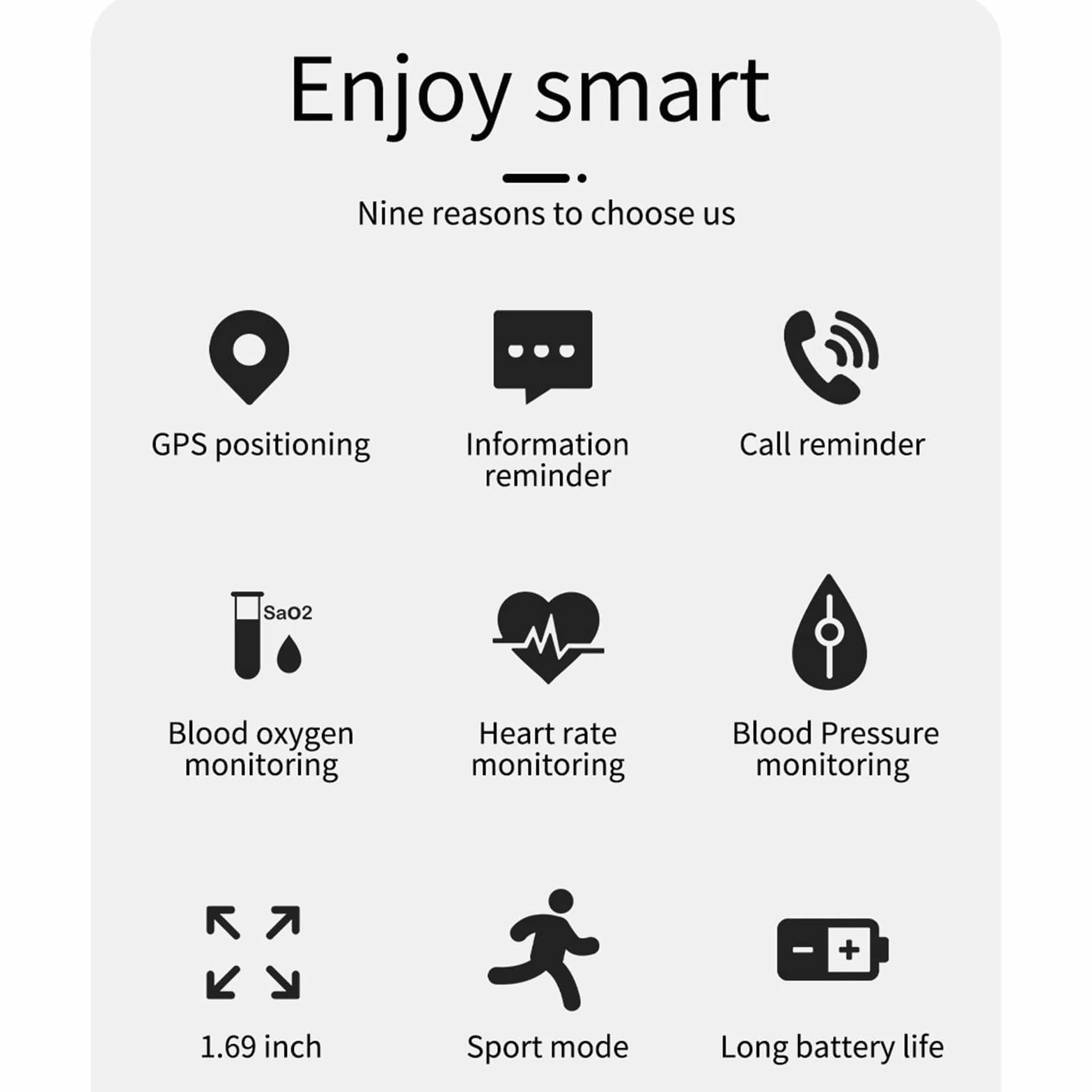 Smartwatch GPS do biegania dla mężczyzn i kobiet. Wodoodporny zegarek sportowy na świeżym powietrzu z krokomierzem, ciśnieniem krwi, pulsometrem, monitorem snu, odtwarzaniem muzyki,