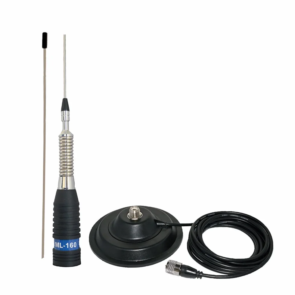 PNI CB Funk Escort HP 8000L ASQ z anteną CB ML160 z podstawą magnetyczną