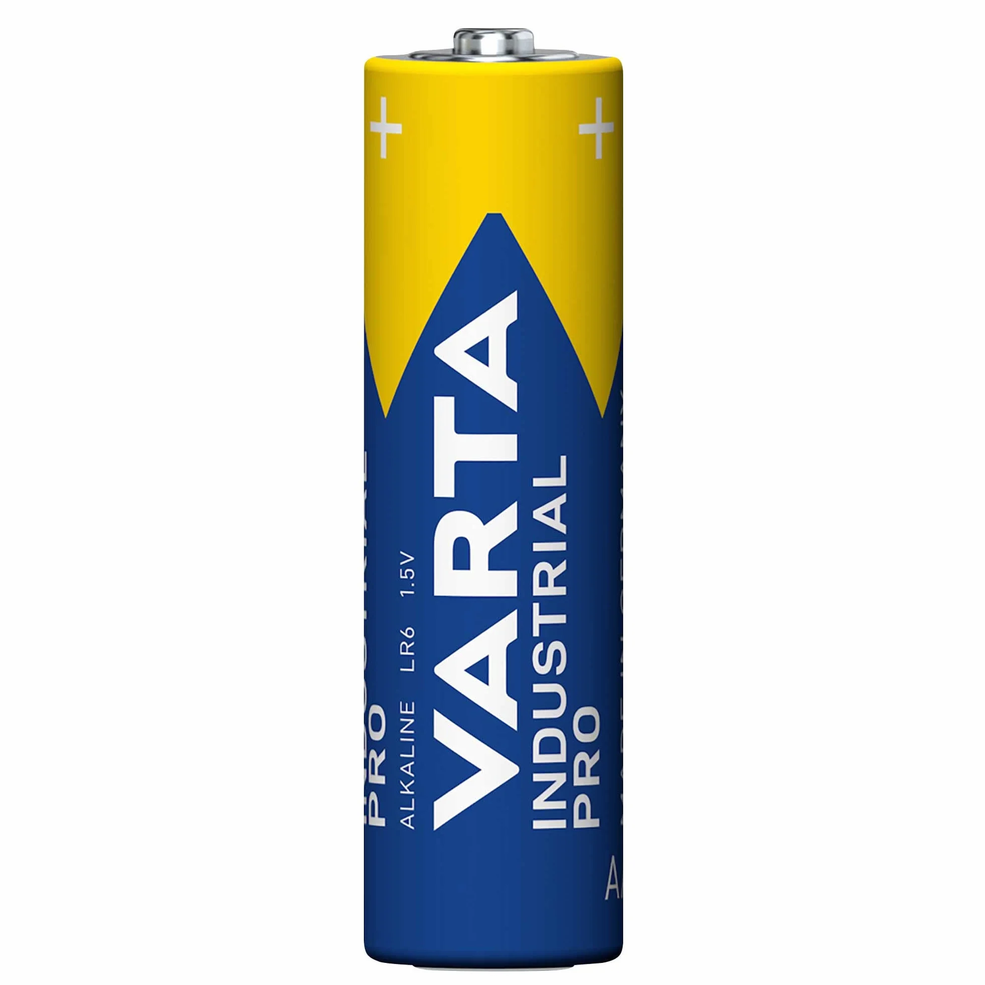Varta 100 x Varta 04006 baterie alkaliczne, Mignon, AA, LR06, 1,5 V Industrial, Shrinkwrap