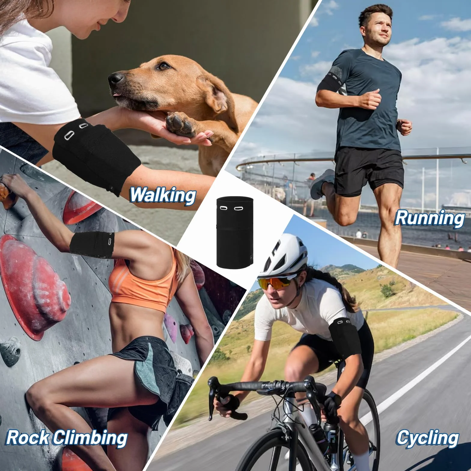 1 sztuka bransoletka na telefon do joggingu, sportowa bransoletka uchwyt komórkowy, 26,9-29,9 cm