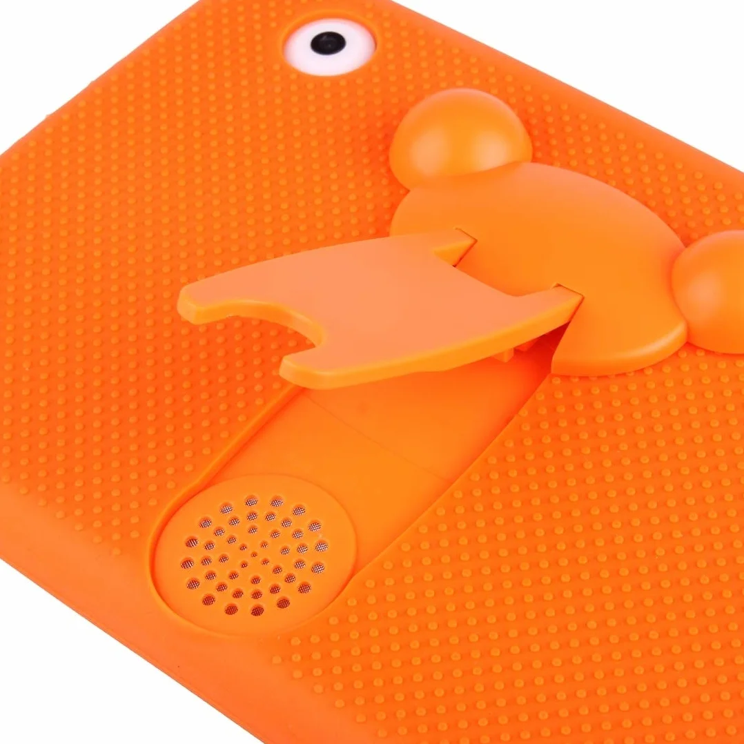 Hanks' sklep z silikonową obudową Android 4.4 Allwinner A33 Quad Core, 1 GB + 16 GB, 7,0 cala, Astar Kids tablet edukacyjny (kolor: Różowy)