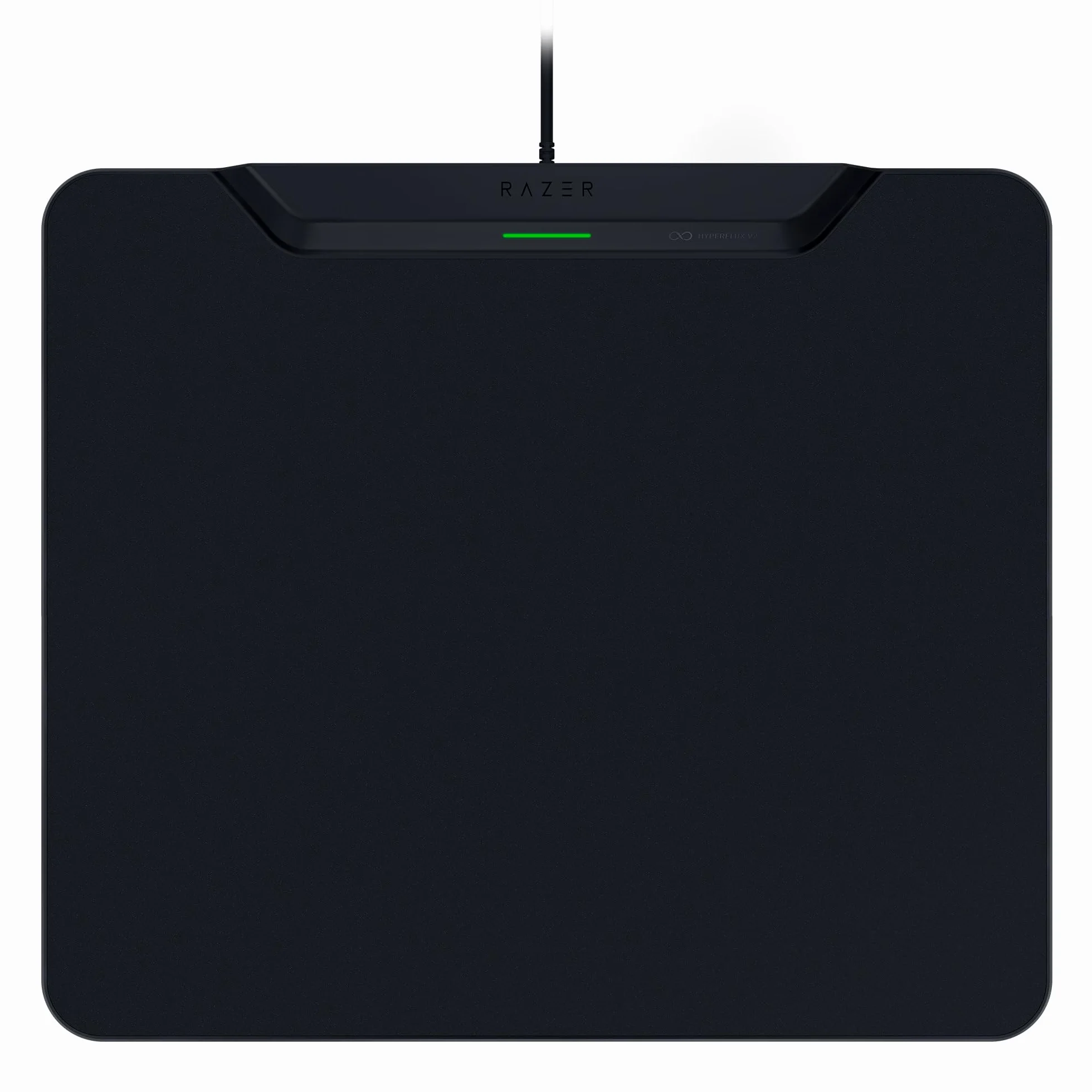Razer HyperFlux V2 - system bezprzewodowego ładowania myszy do gier - podkładka pod mysz do gier i krążek ładujący (wskaźnik ładowania LED, antypoślizgowe gumowe nóżki) Czarny