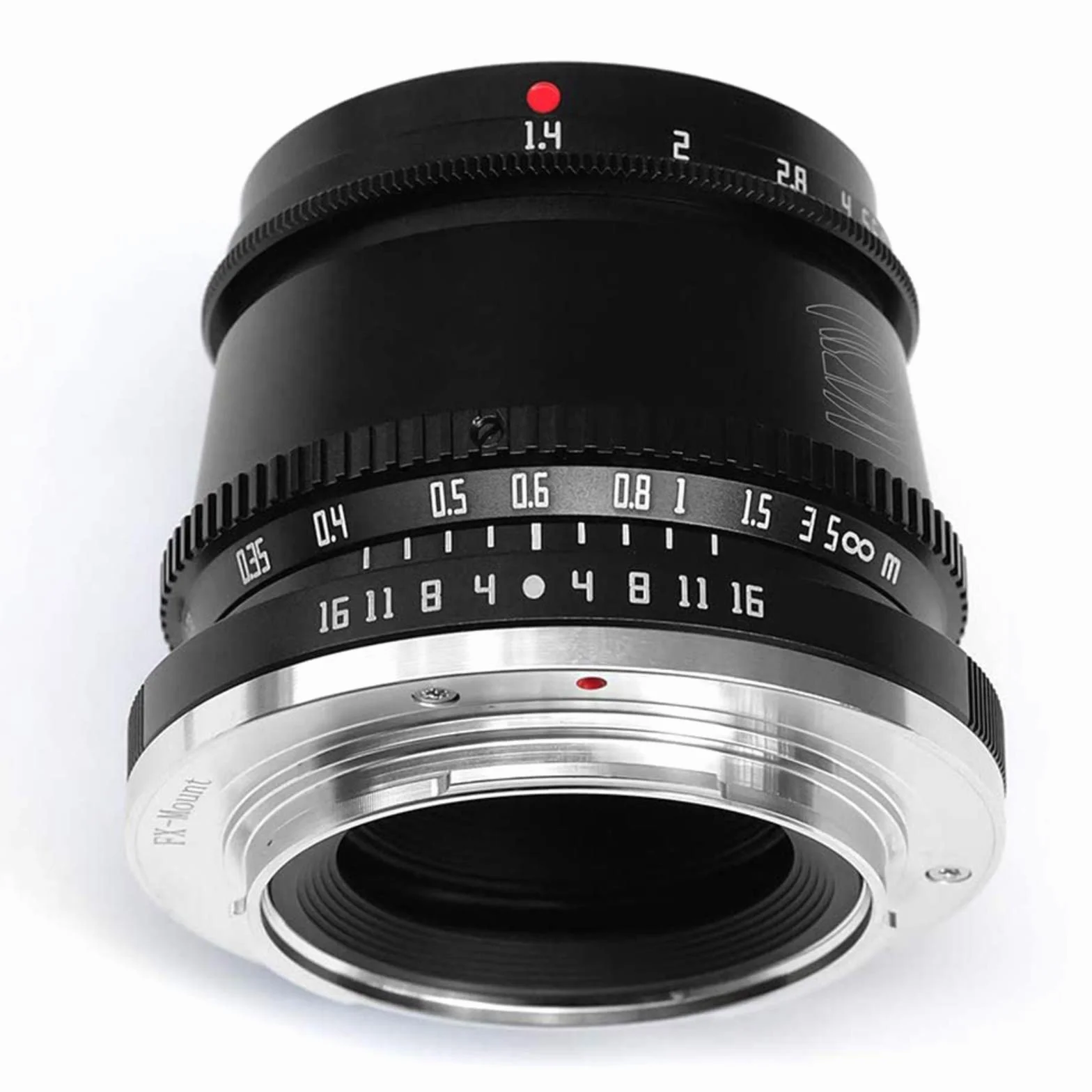 TTArtisan Obiektyw APS-C 35 mm F1.4 do aparatów fotograficznych z ręcznym ustawianiem ostrości do Canon EOS RF-Mount EOS R RP R5 R6 (czarny)