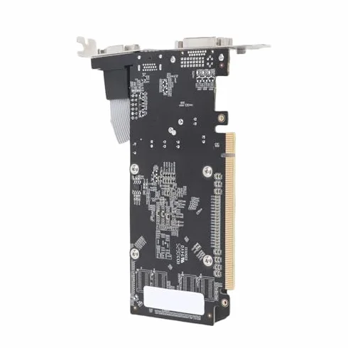 Bewinner Karta graficzna GT710, 2 GB DDR3 64-bitowa karta graficzna, niskoprofilowa karta graficzna komputera, PCI Express 2.0 X16, wyjście HDMI VGA DVI, stacjonarna, karta graficzna do gier dla