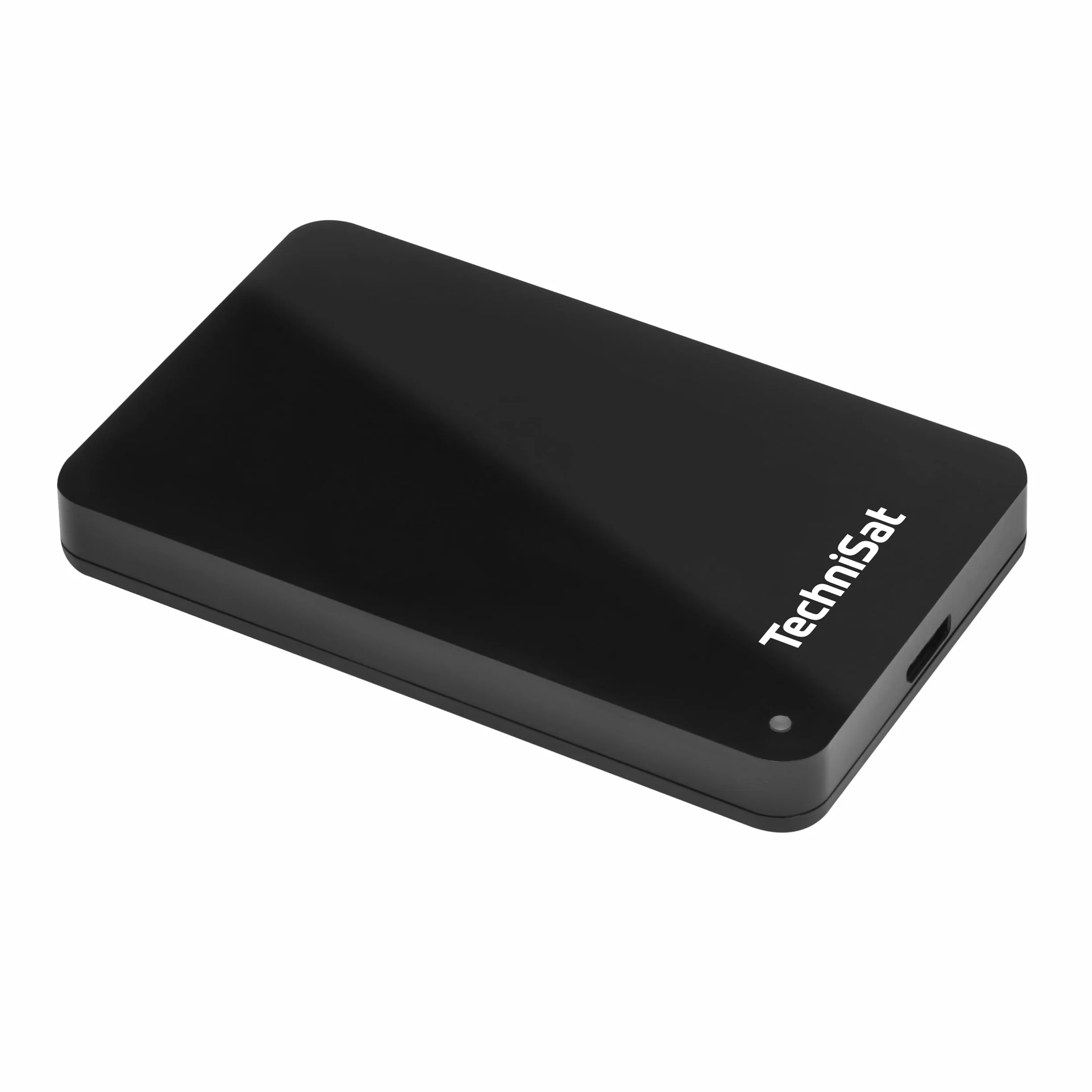 TechniSat STREAMSTORE 24-2,5" dysk twardy USB 3.2 z pamięcią 1 TB i wyświetlaczem LED (pojemność 1000 GB, szybkość transmisji 5 GB/s, kabel USB typu A)
