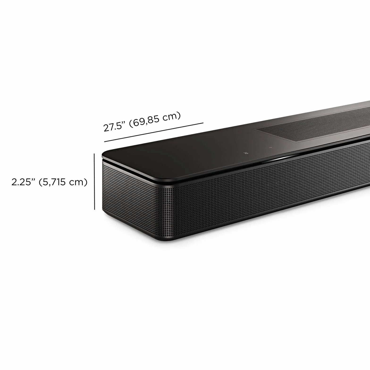 Głośnik Bose Smart Soundbar 600 z Dolby Atmos, wbudowanym asystentem Alexa oraz łącznością Bluetooth – czarny