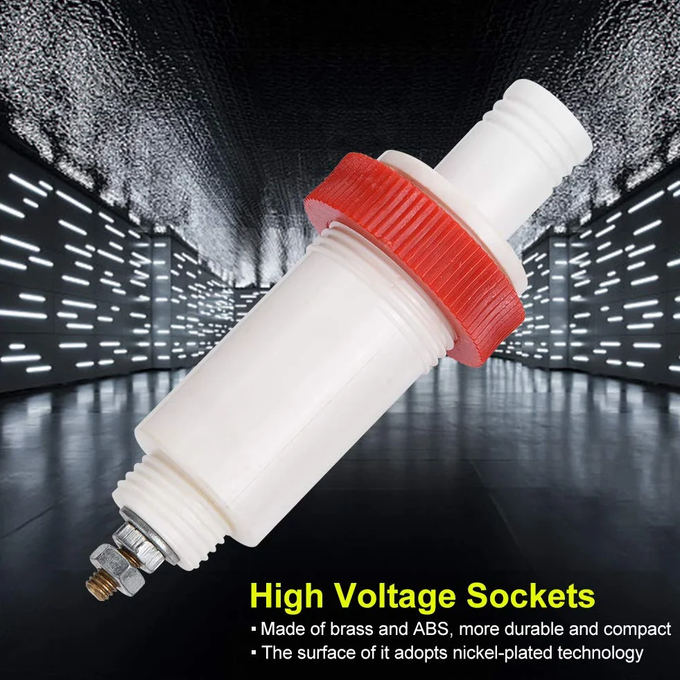 Wysokonapięciowe Złącza i Wtyczki Bananowe 10KV 4mm 4mm