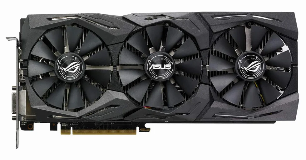 ASUS ROG-STRIX-RX580-8GB-GAMING karta graficzna (Radeon OC, GDDR5 DP/HDMI/DVI-D) - czarna