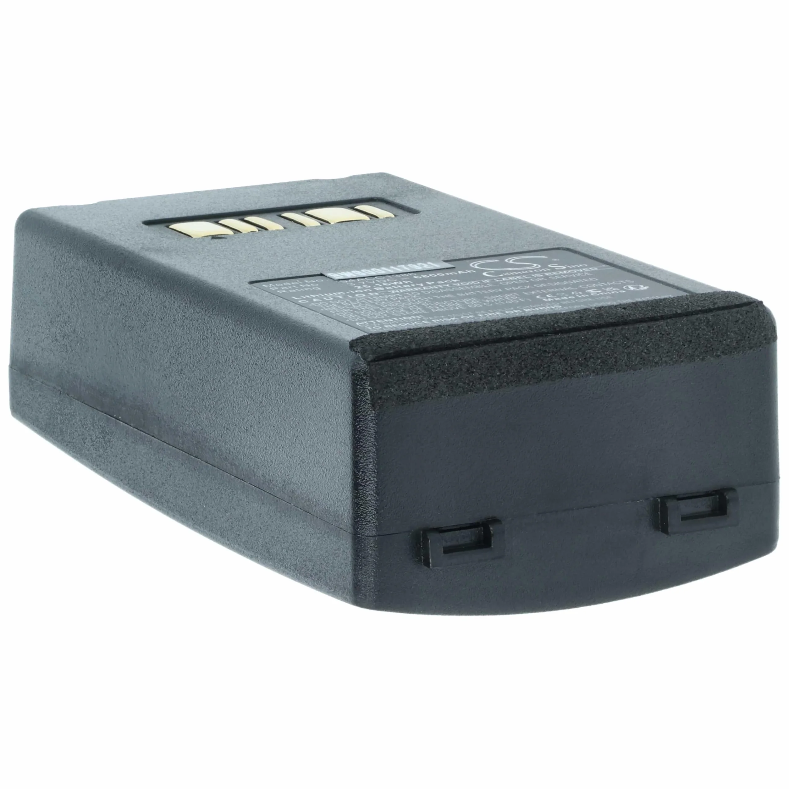 vhbw 5 x akumulator kompatybilny z Datalogic Falcon X3, Falcon X4, Falcon X3 Plus skaner kodów kreskowych POS (6800 mAh, 3,7 V, litowo-jonowy)