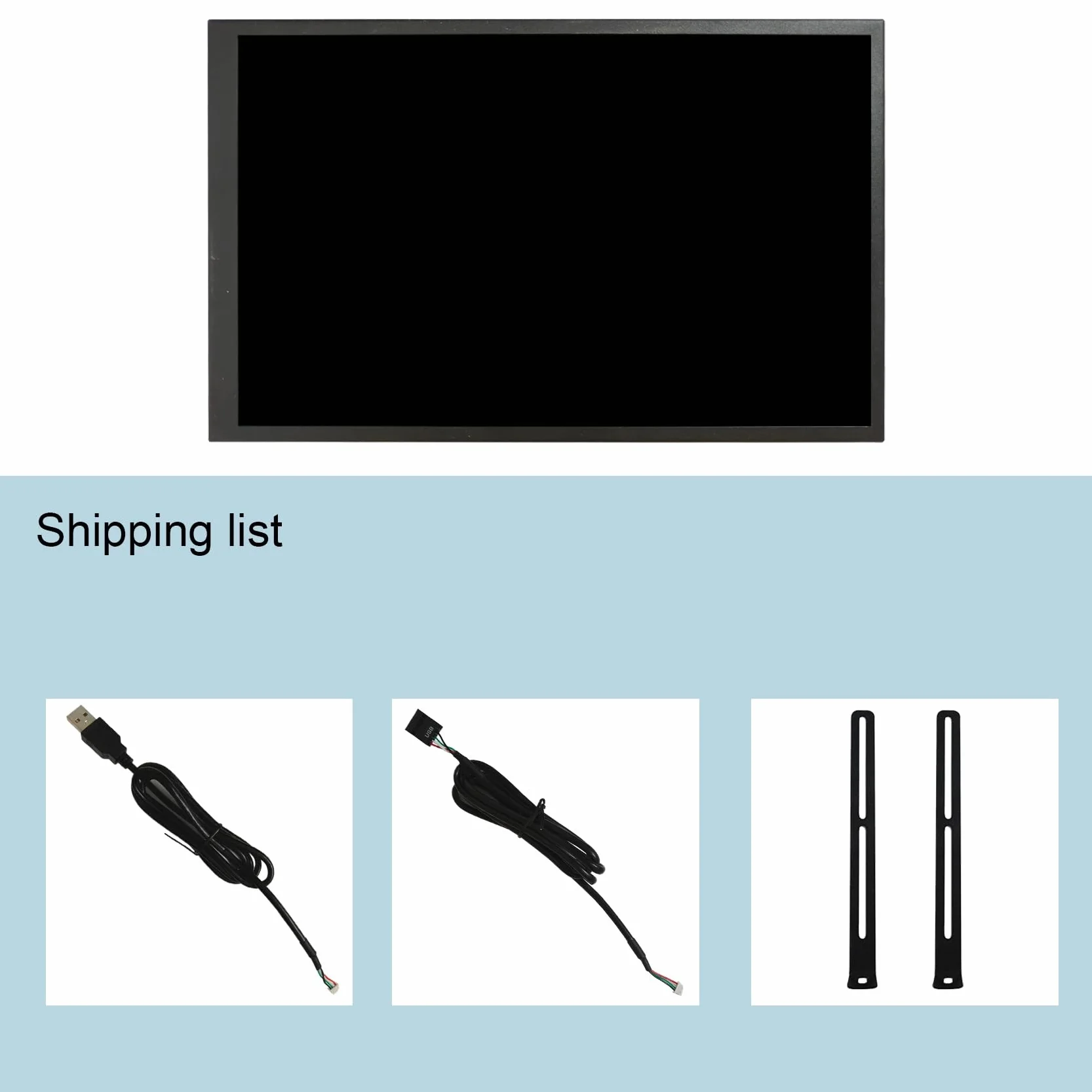 VSDISPLAY 10,1 cala 800x1280 IPS czarny monitor LCD | do obudowy PC DIY CPU GPU komputer wyświetlacz i motyw