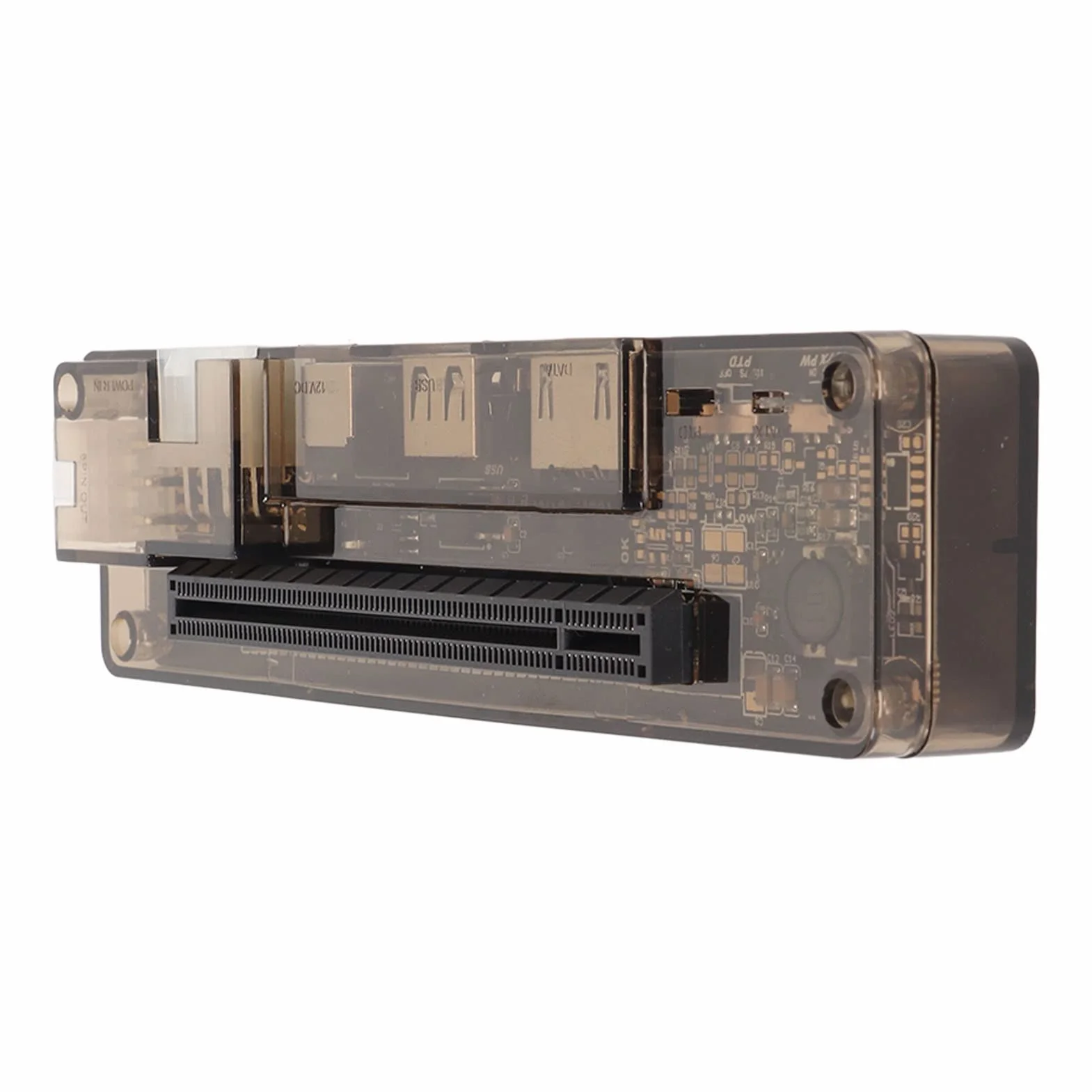 EXP GDC Laptop Zewnętrzna Niezależna Stacja Dokująca do Karty Graficznej dla Mini PCIE, 6Pin 8Pin Zewnętrzna Dyskretna Podstawa Karty Graficznej Bez Zasilacza