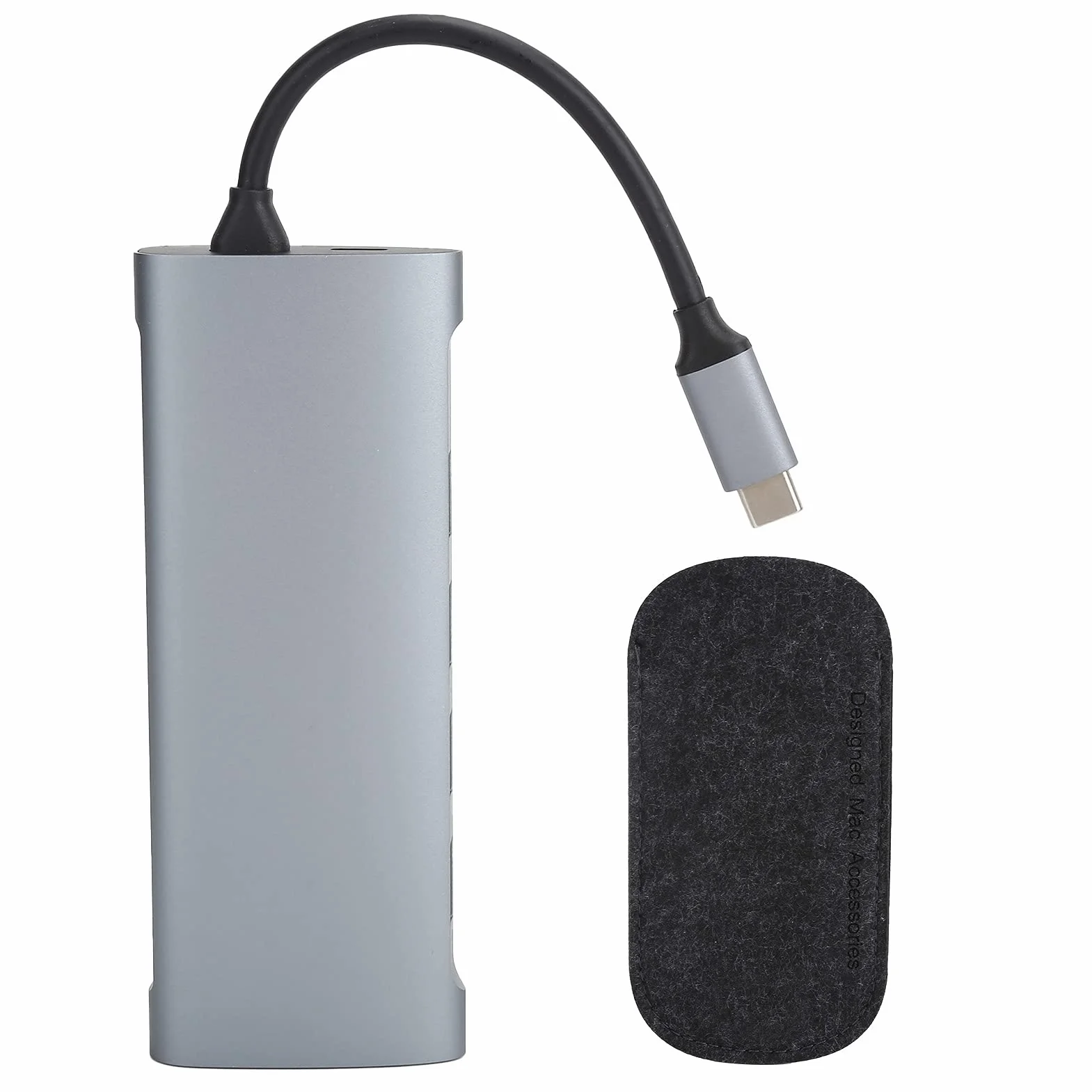 Komputerowa Stacja Dokująca Ładowalna Stacja Dokująca 11 w 1 z Wyjściem 4K Przy 60 Hz dla Użytkowników OS X/