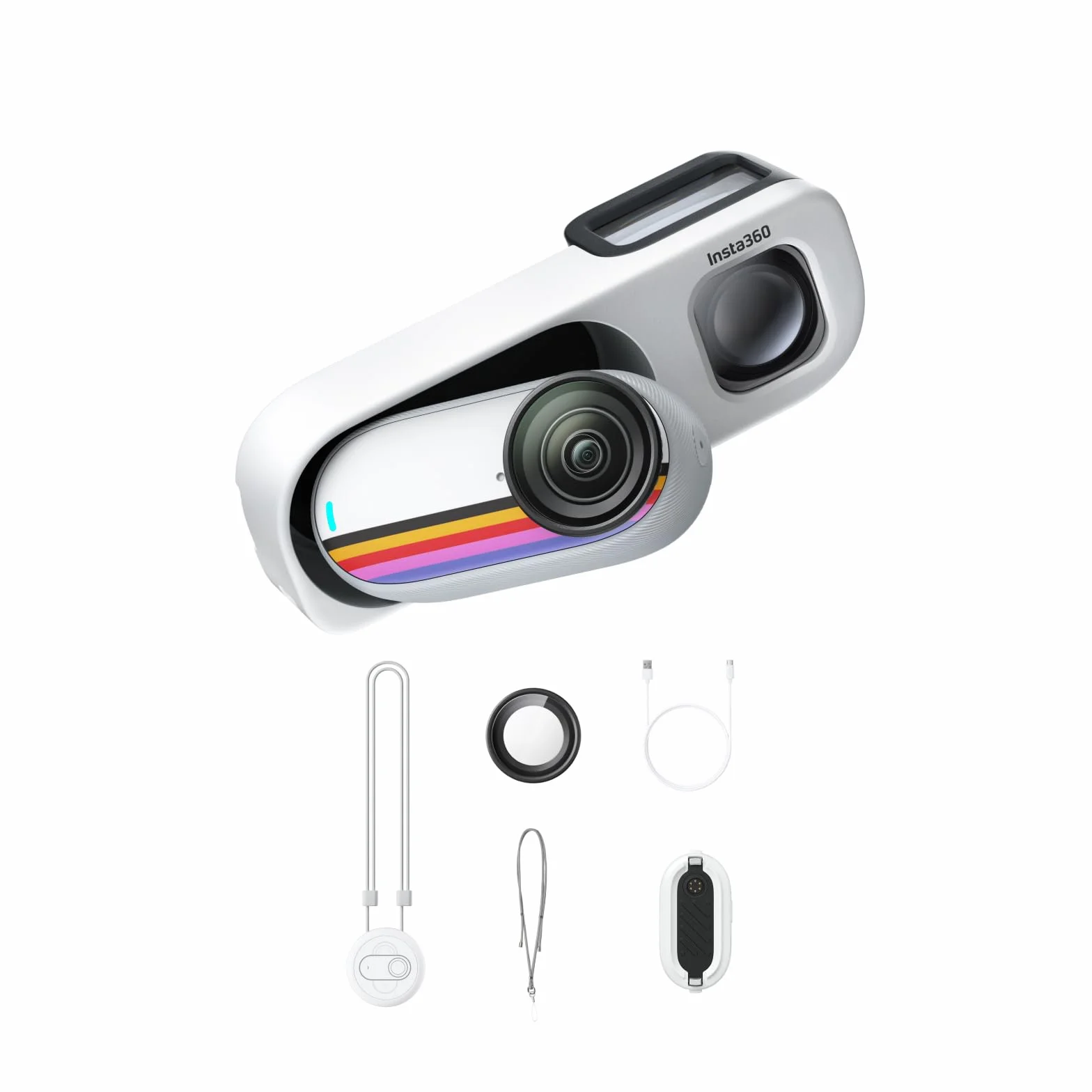 Insta360 GO 3S Pack Retro Special Edition 128 GB, biały